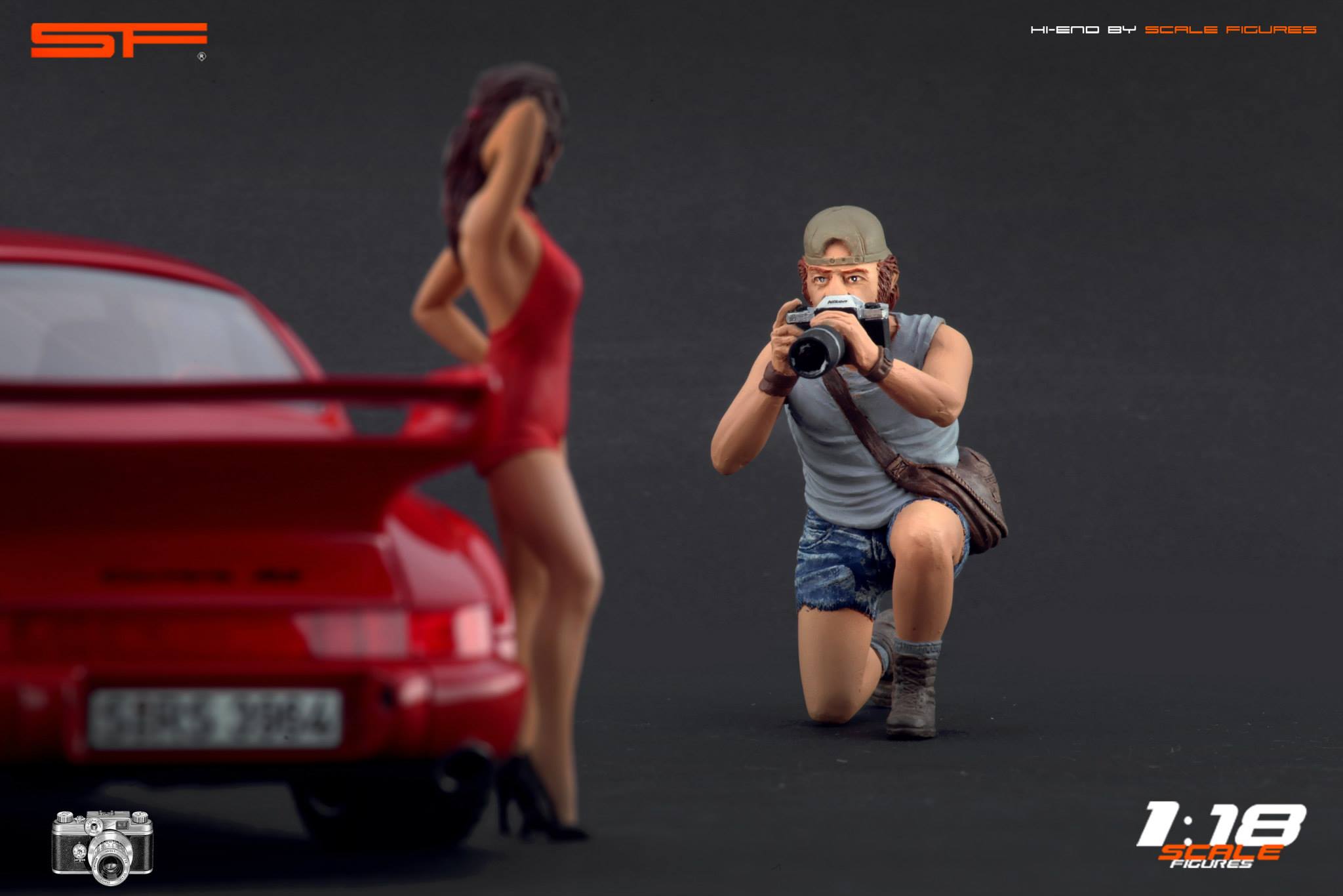 1/18 PHOTOMAN von SF Scale Figures - Handarbeit -