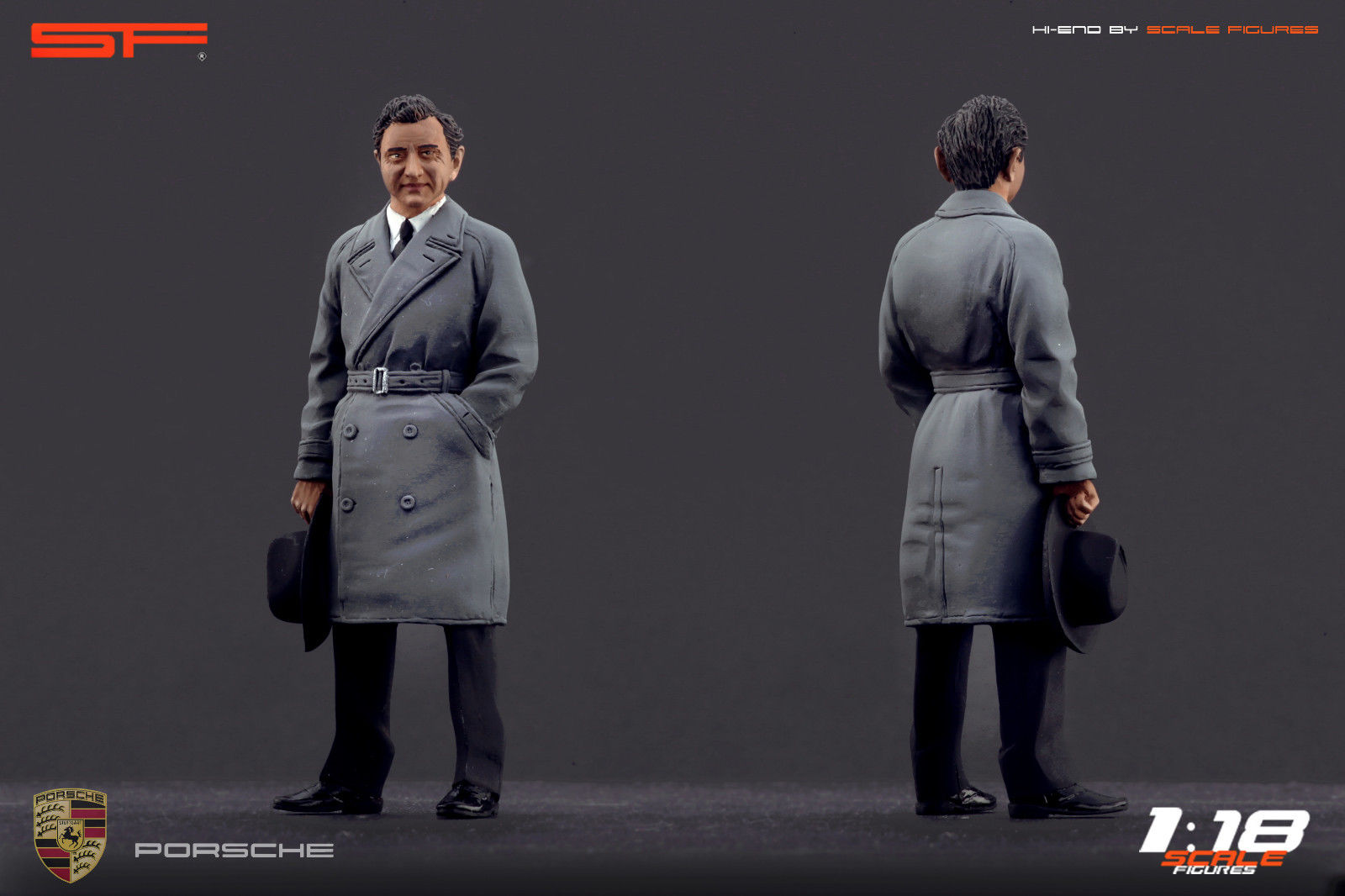 1/18 FERRY PORSCHE by SF Scale Figures - Handcrafted -