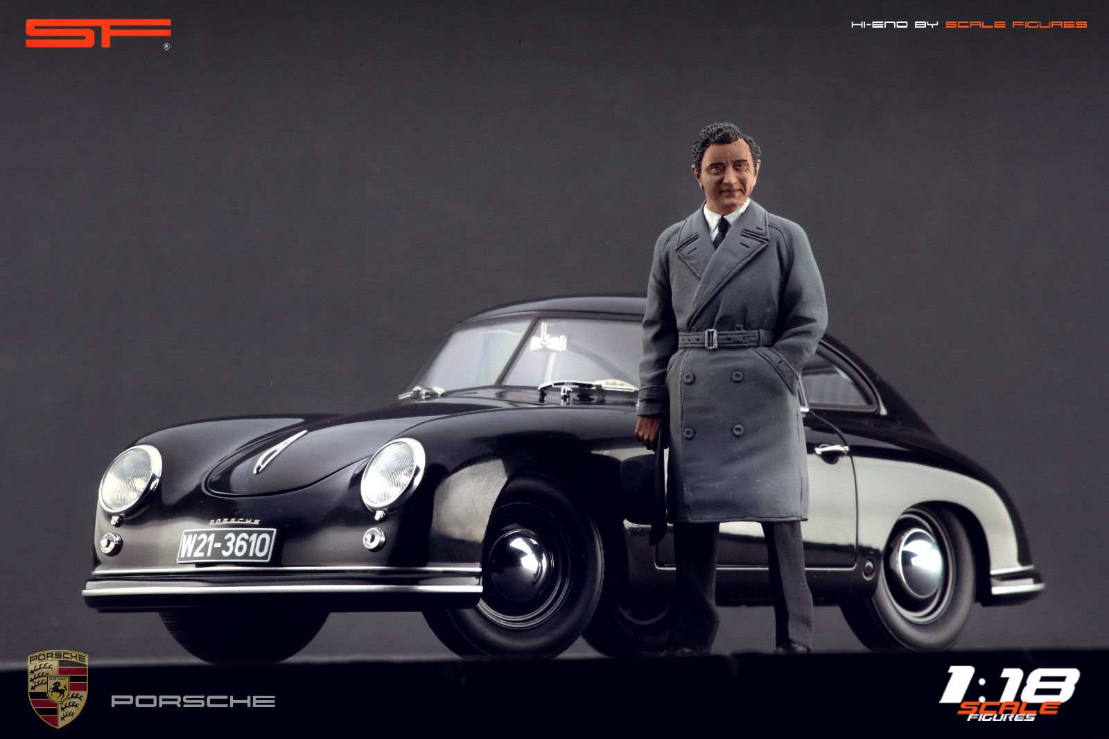 1/18 FERRY PORSCHE by SF Scale Figures - Handcrafted -