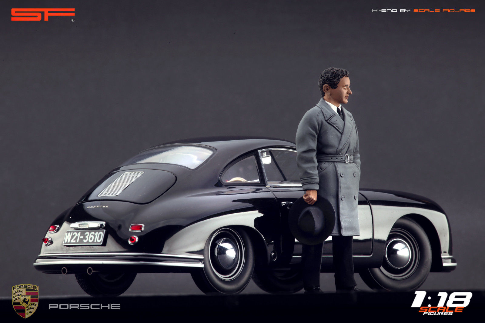 1/18 FERRY PORSCHE by SF Scale Figures - Handcrafted -
