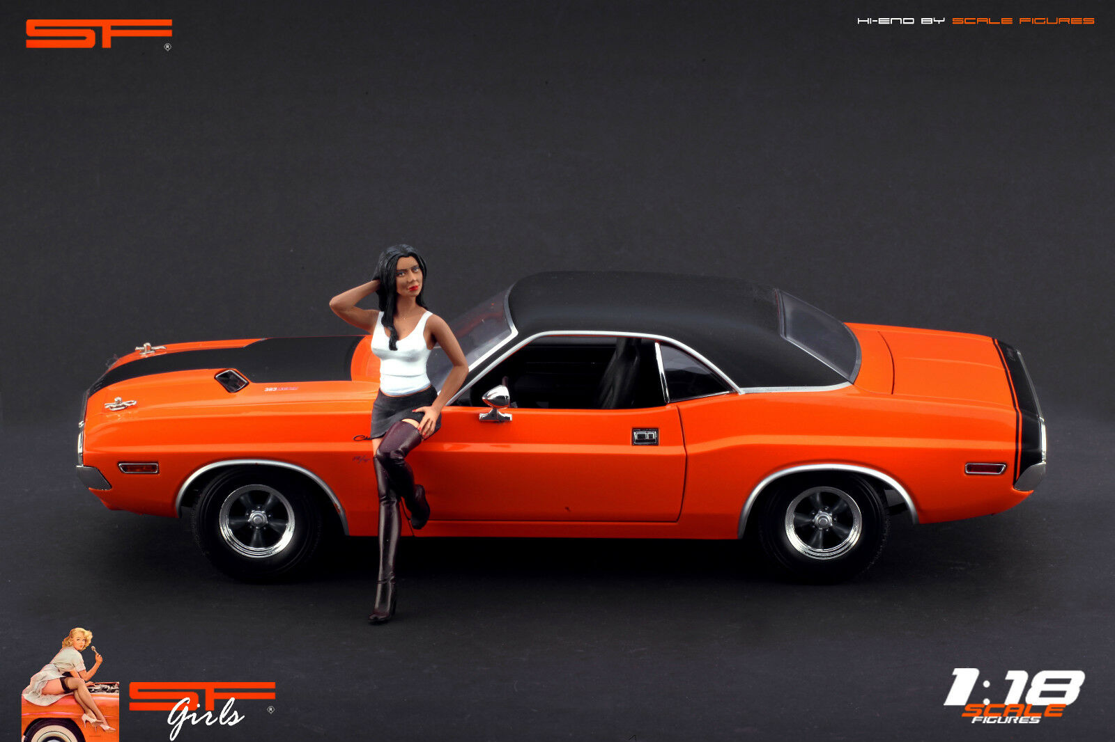 1/18 Posing Girl 2 von SF Scale Figures - Handarbeit -