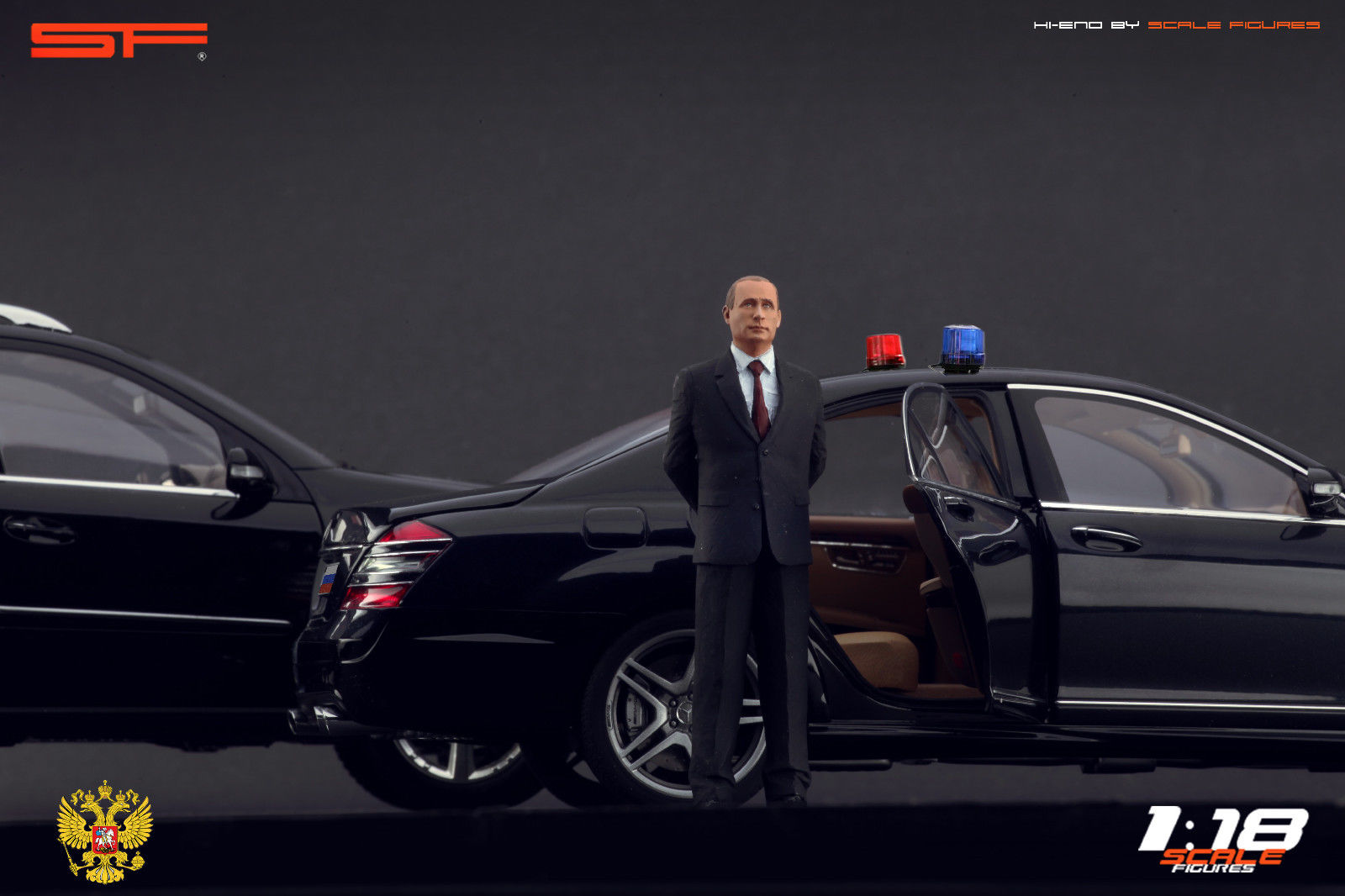 1/18 Figur VLADIMIR PUTIN von SF Scale Figures - Handarbeit - SF118104