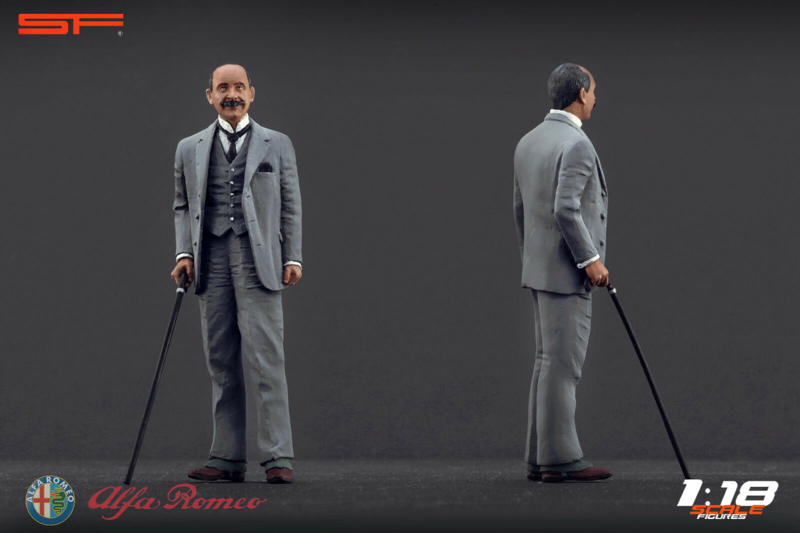 1/18 Nicola Romeo von SF Scale Figures - Handarbeit - SF118110