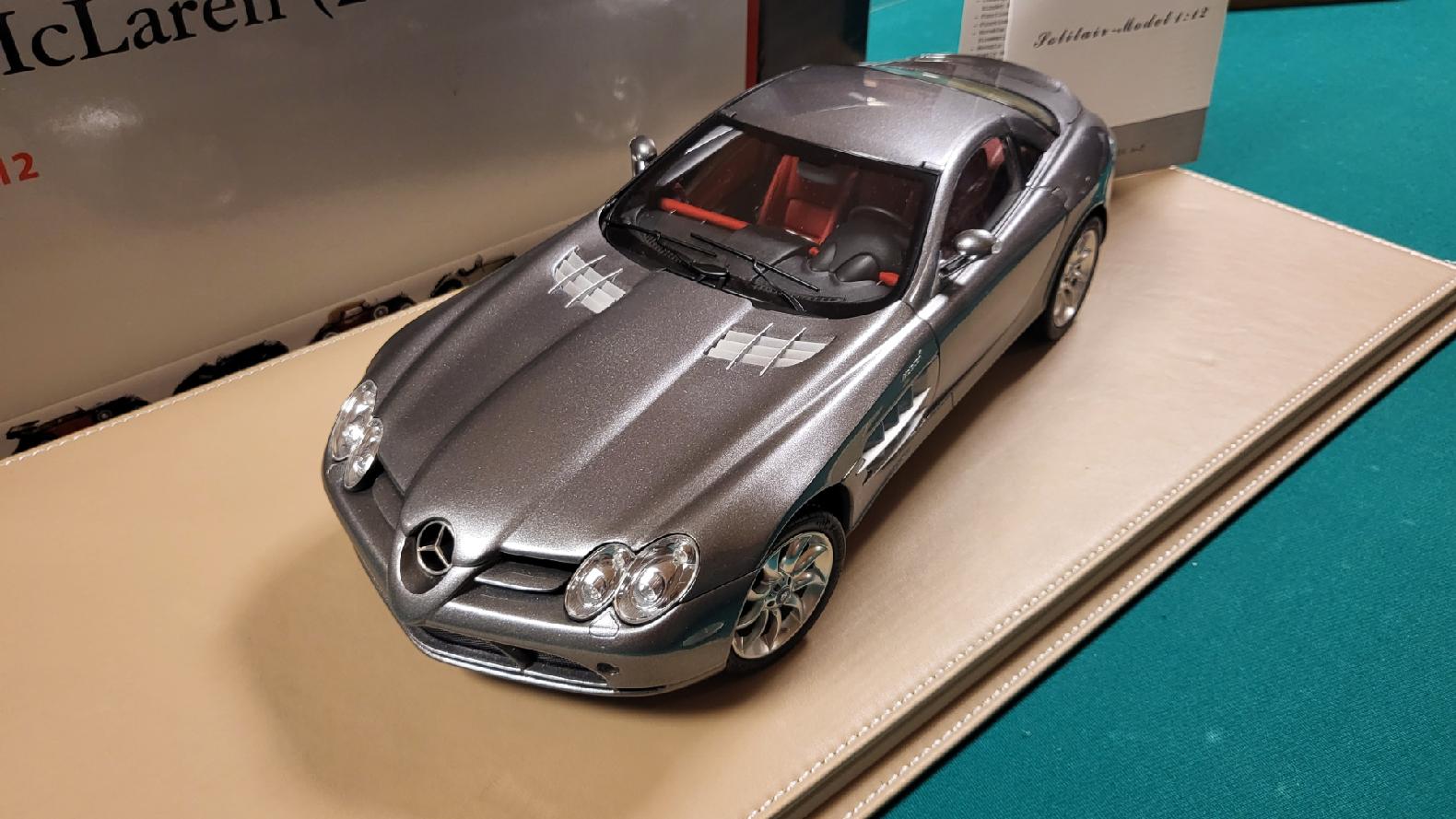 1/12 Mercedes-Benz SLR McLaren 2003 GRAU CMC C-006C aus Vorbesitz