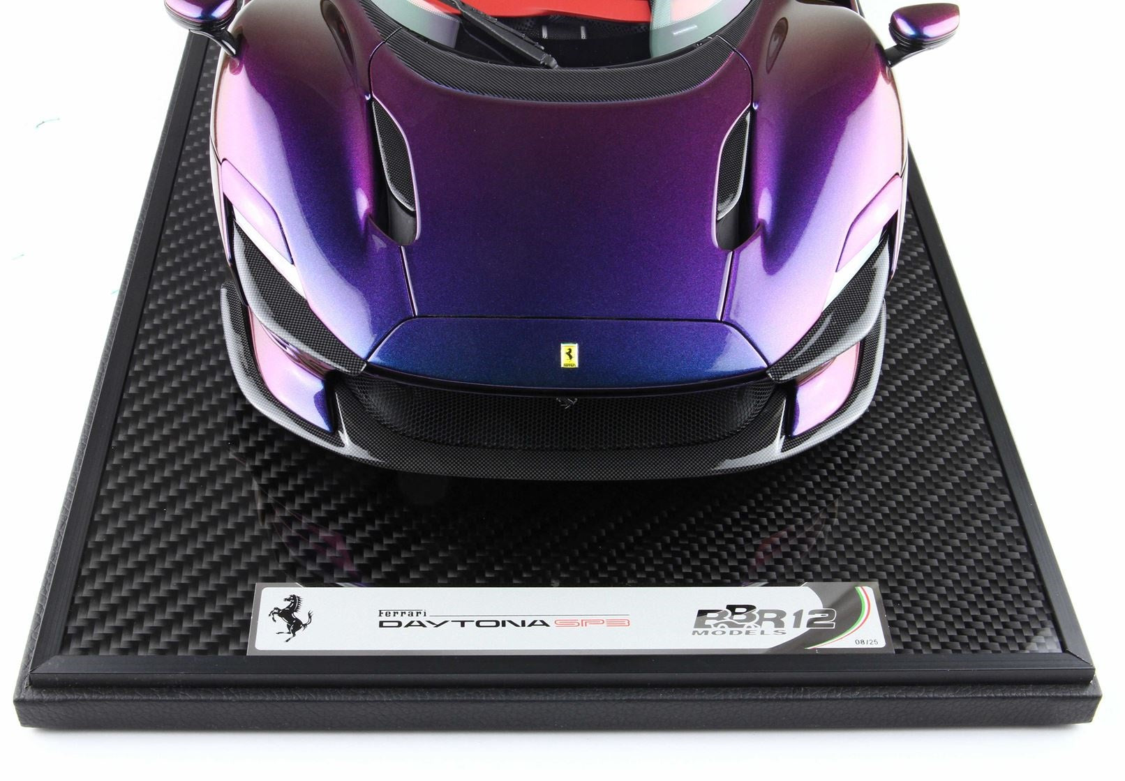 1/12 BBR Ferrari Daytona SP3 Serie Icona Chamaleon purple - Open roof #22/25 BBR1217CHA1