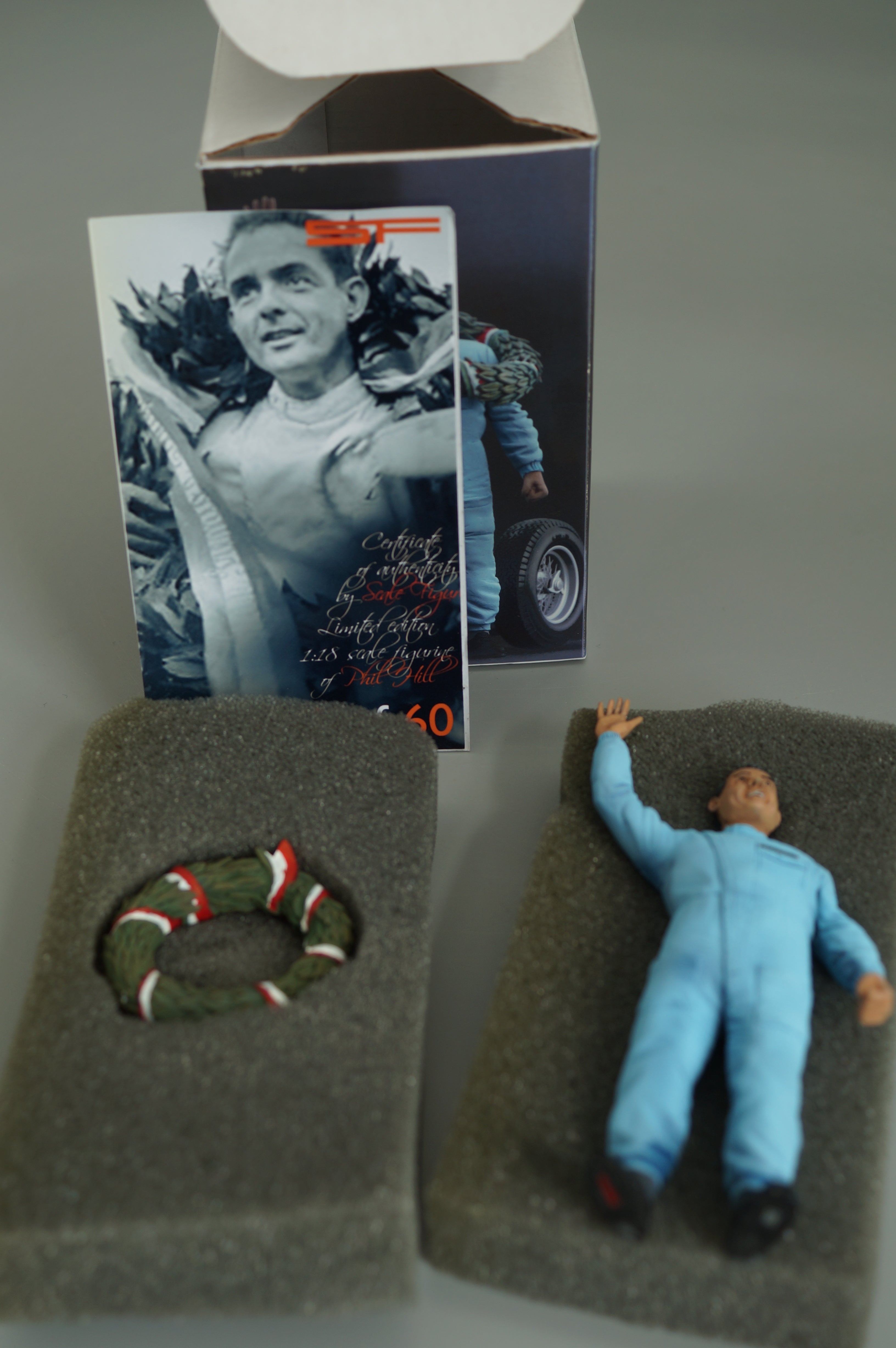 1/18 constructor figure Rudolph UHLENHAUT by SF Scale Figures - handcrafted