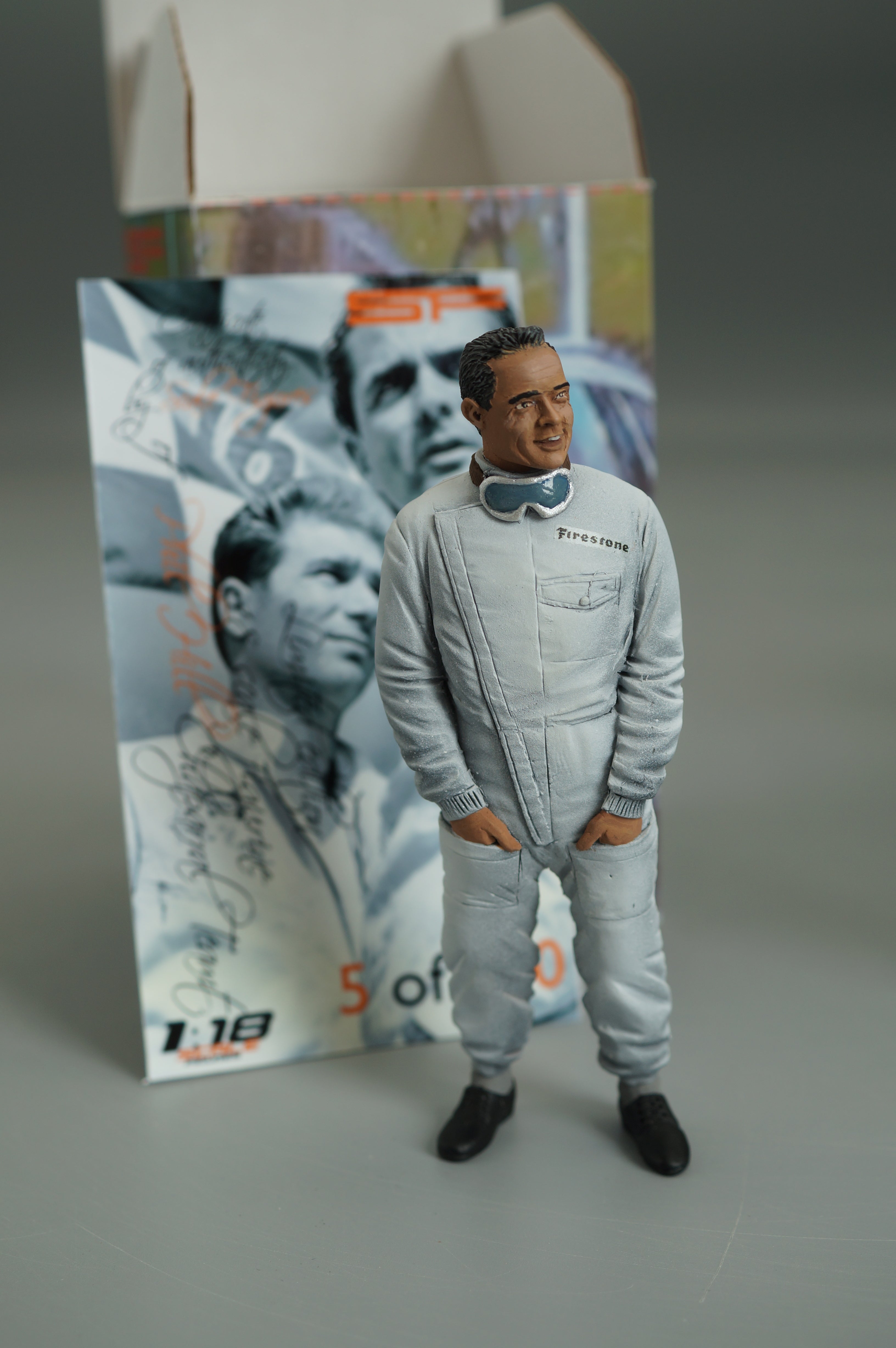 1/18 PHIL HILL TEAM CHAPPARAL von SF Scale Figures - Handarbeit- pre-owned