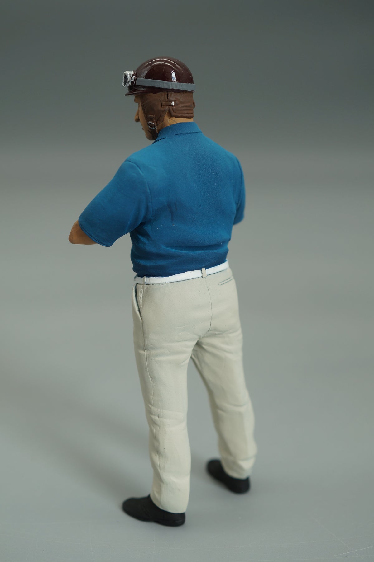 1/18 Racing Driver Figurine JUAN M. FANGIO by SF Scale Figures #26/60 - Handmade - SF118143 - pre-owned