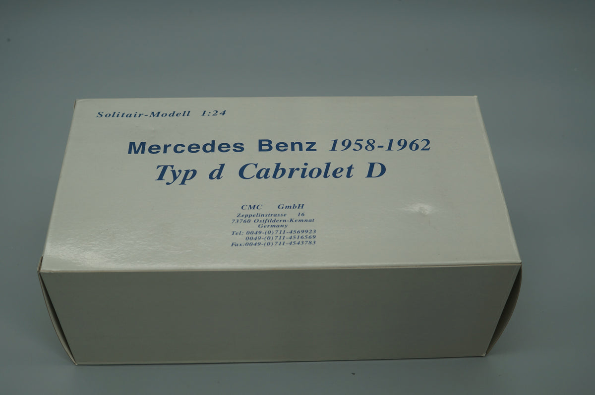 1/24 Mercedes-Benz 300d Adenauer Cabriolet #1256 CMC M-026 -pre-owned -FH316