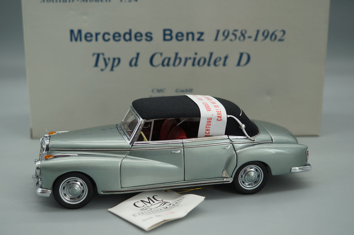 1/24 Mercedes-Benz 300d Adenauer Cabriolet #1256 CMC M-026 -pre-owned -FH316