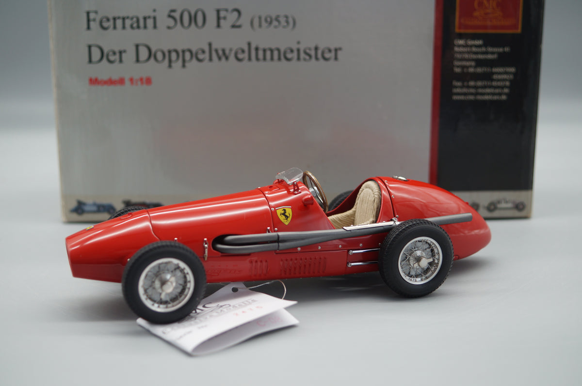 1/18 Ferrari 500 F2 1953 Double World Champion #2475 CMC M-056 -pre-owned -FH320