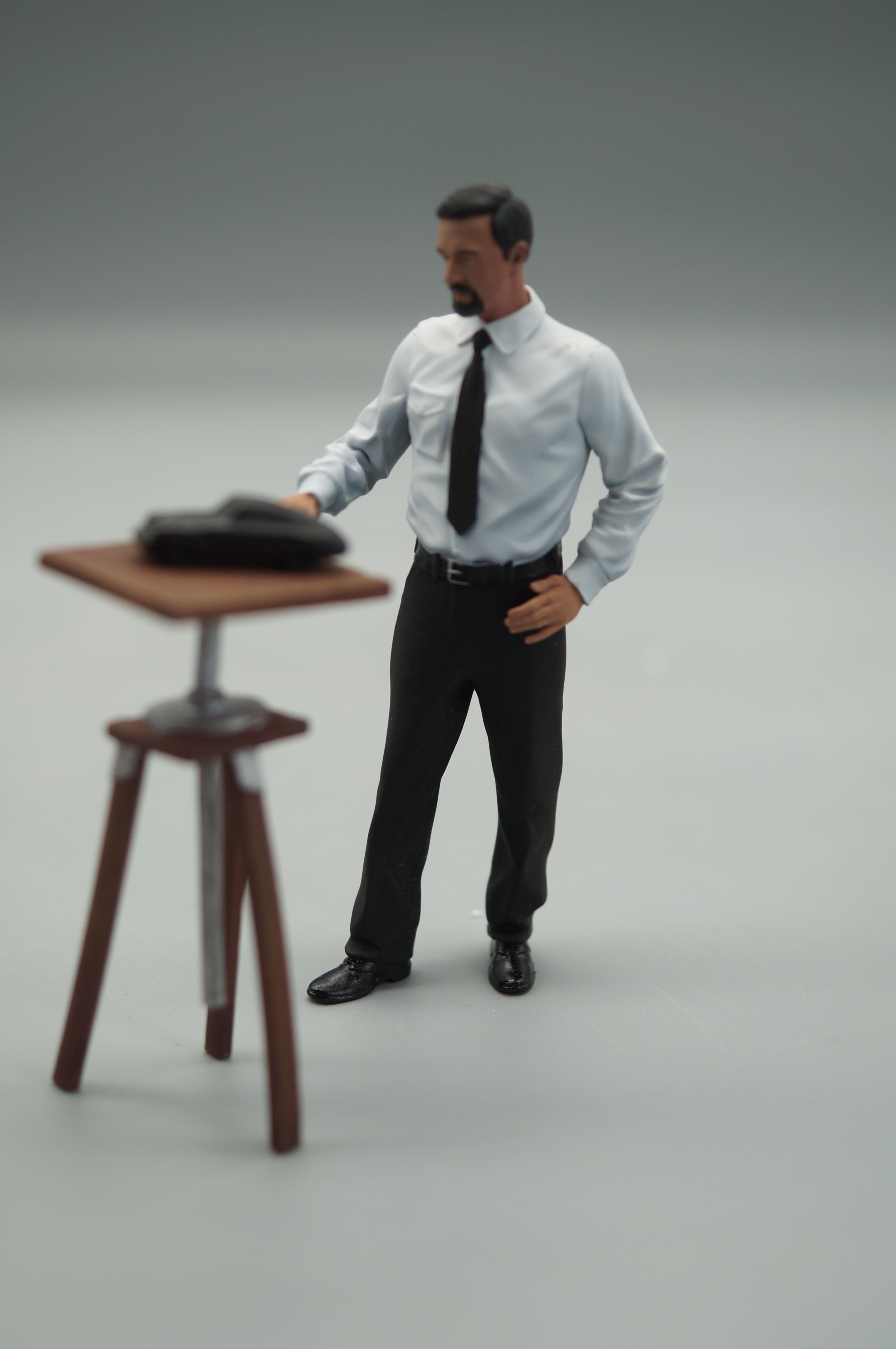 1/18 Designer Figure FERDINAND Alexander 'Butzi' PORSCHE by SF Scale Figures - Handcrafted-