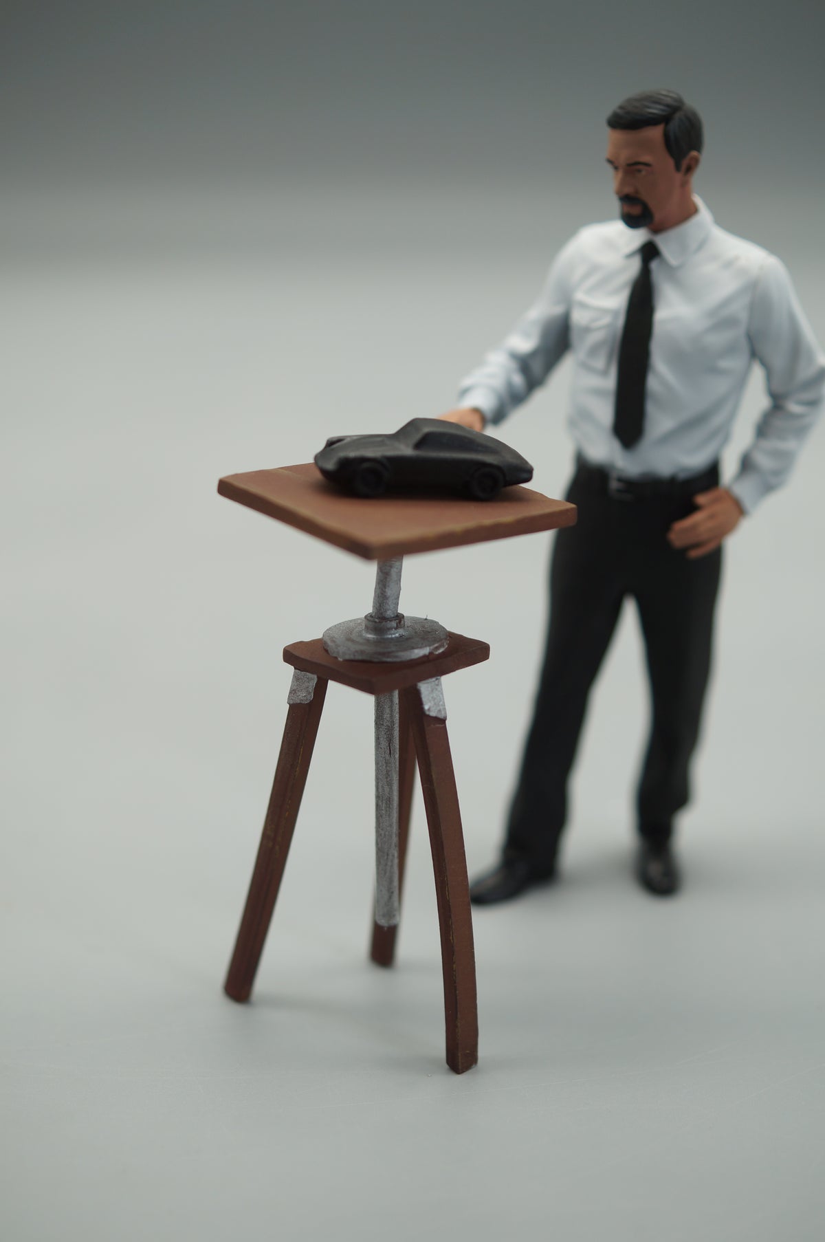 1/18 Designer Figure FERDINAND Alexander 'Butzi' PORSCHE by SF Scale Figures - Handcrafted-