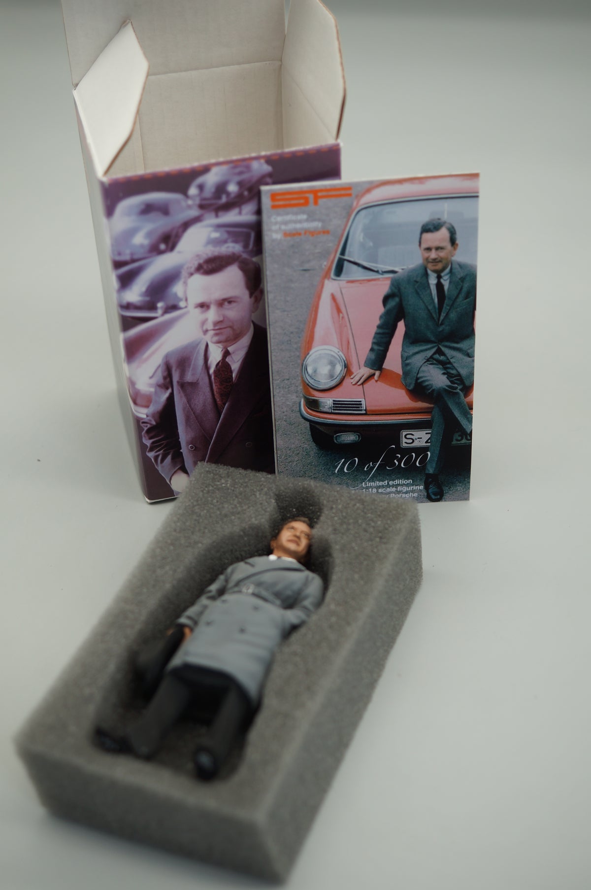 1/18 FERRY PORSCHE von SF Scale Figures - Handarbeit - Pre-owned