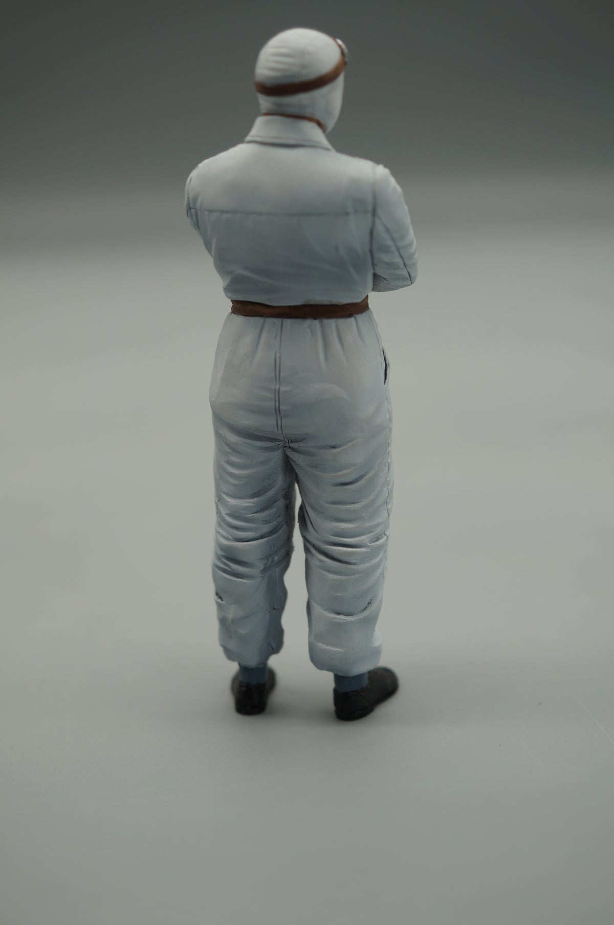 1/18 Racing Driver Figure HERMANN LANG by SF Scale Figures - Handmade - SF118056 pre-owned