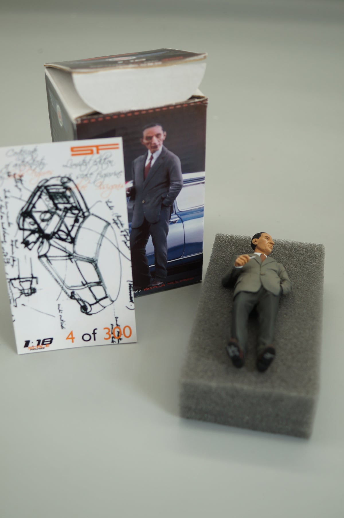 1/18 ALEC ISSIGONIS Mini by SF Scale Figures - Handmade - pre-owned