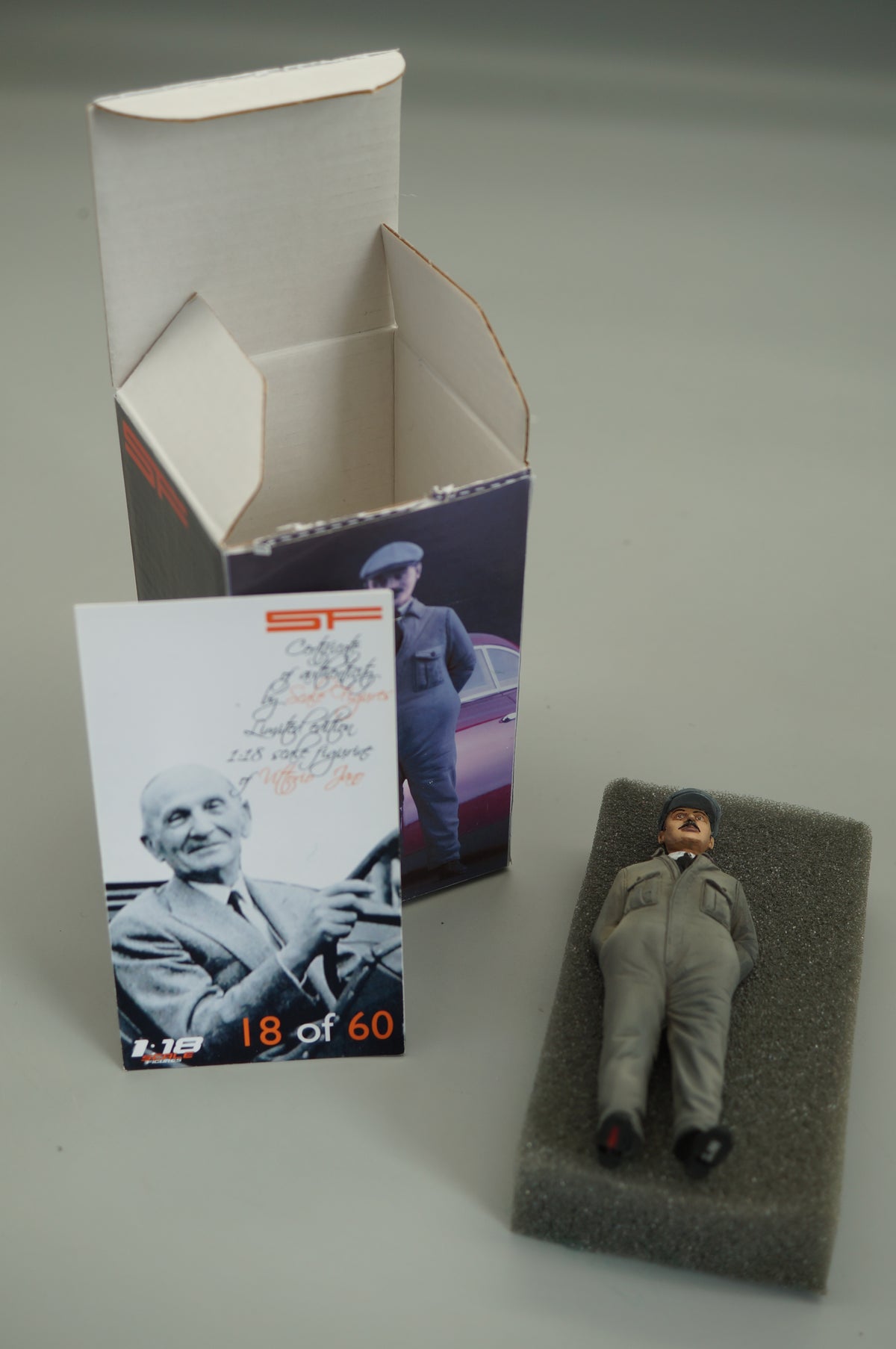 1/18 Figur VITTORIO JANO von SF Scale Figures 18/60 - Handarbeit - SF118054 -pre-owned