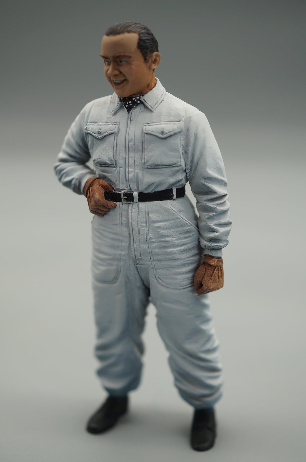 1/18 Rennfahrerfigur RUDOLF CARACCIOLA von SF Scale Figures #20/60 - Handarbeit - SF118058 -pre-owned