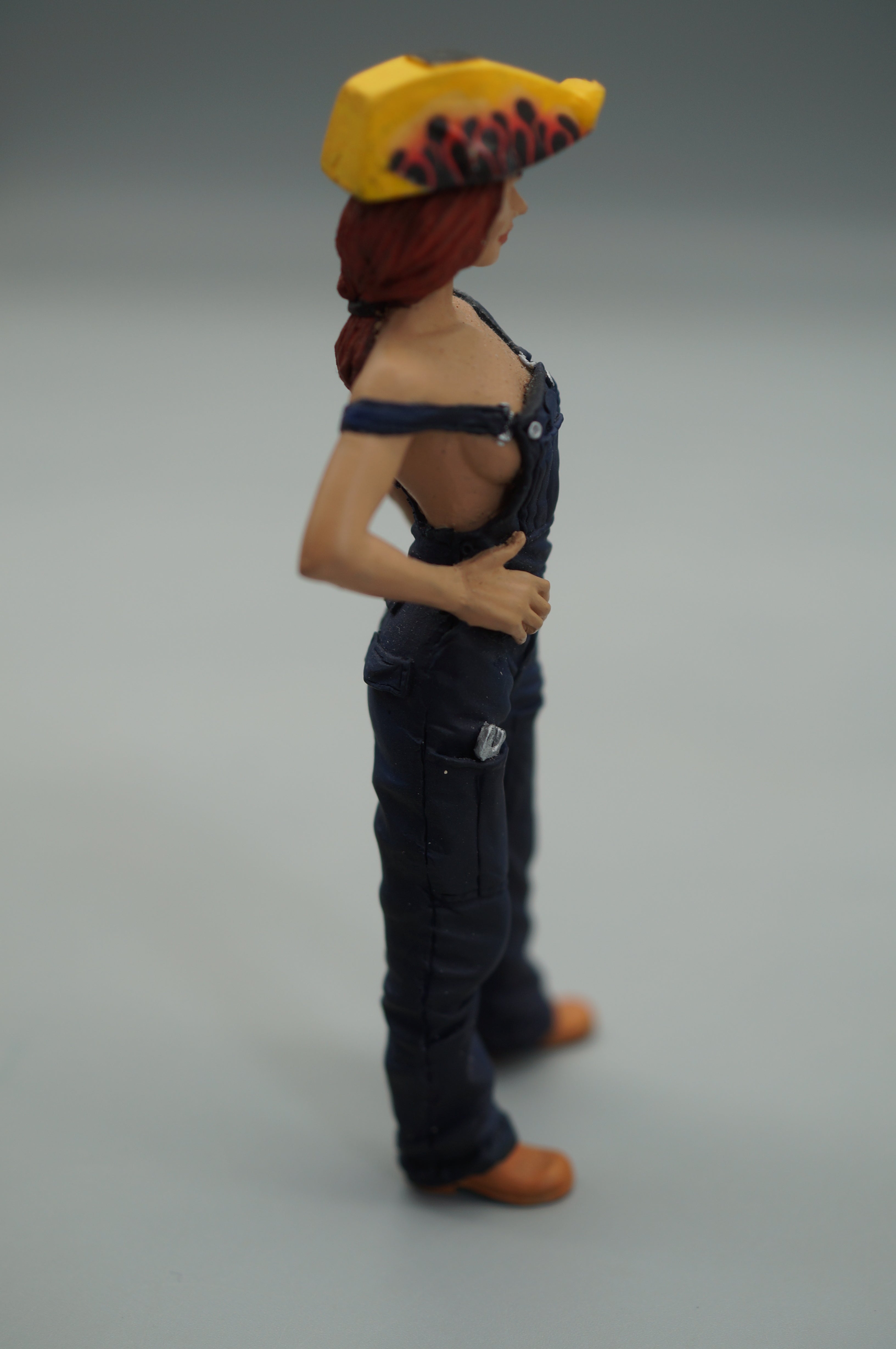 1/18 Mechanic Girl von SF Scale Figures - Handarbeit - pre-owned