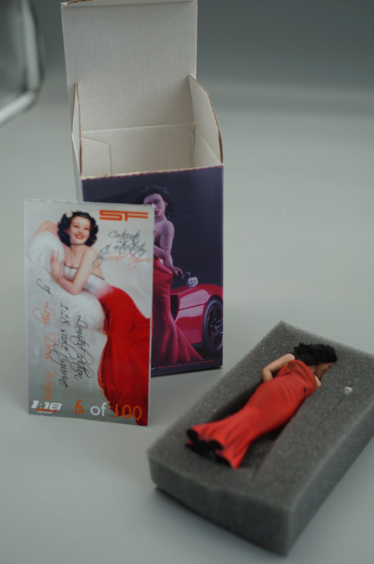 1/18 Long Dress Woman von SF Scale Figures - Handarbeit - pre-owned