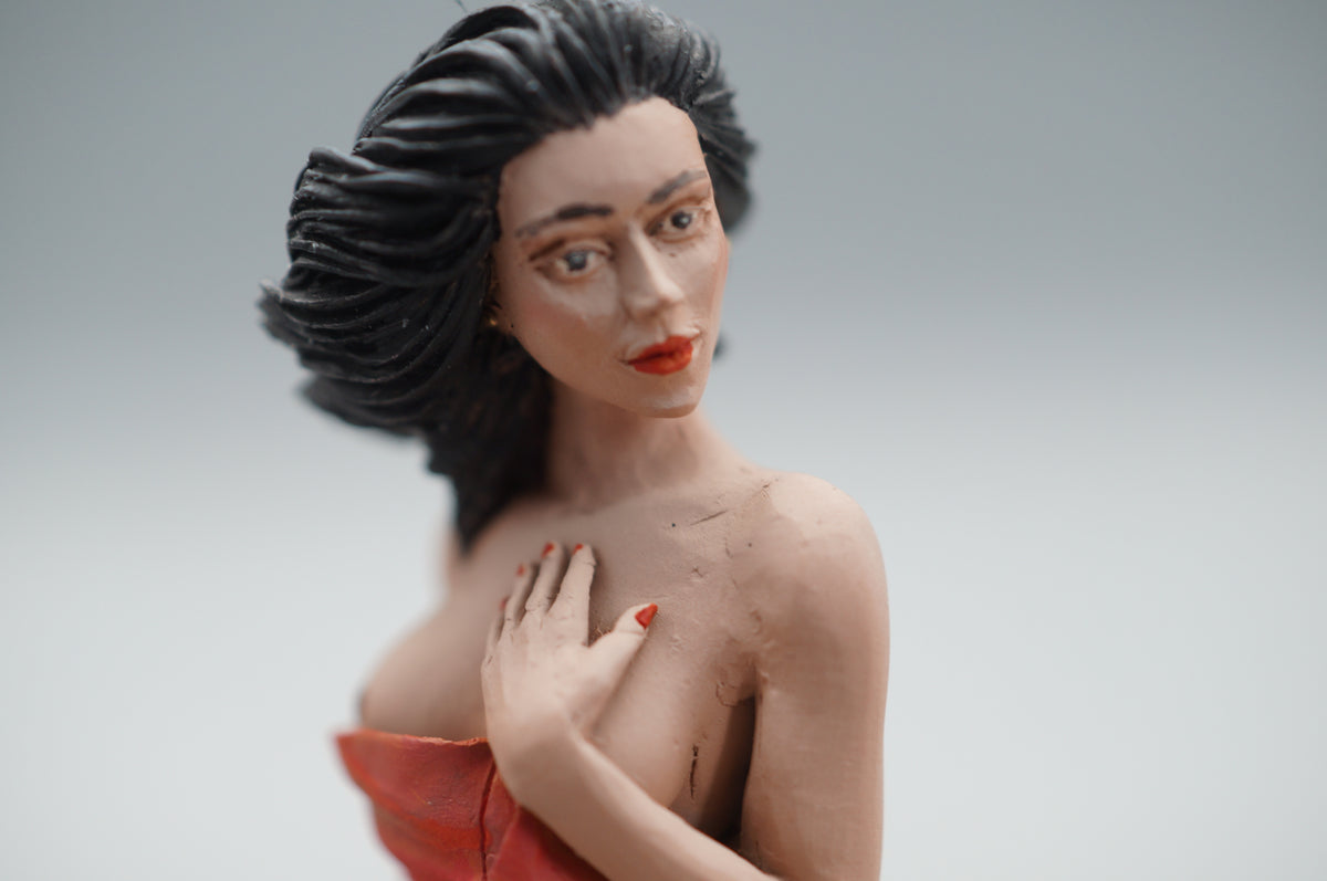 1/18 Long Dress Woman von SF Scale Figures - Handarbeit - pre-owned