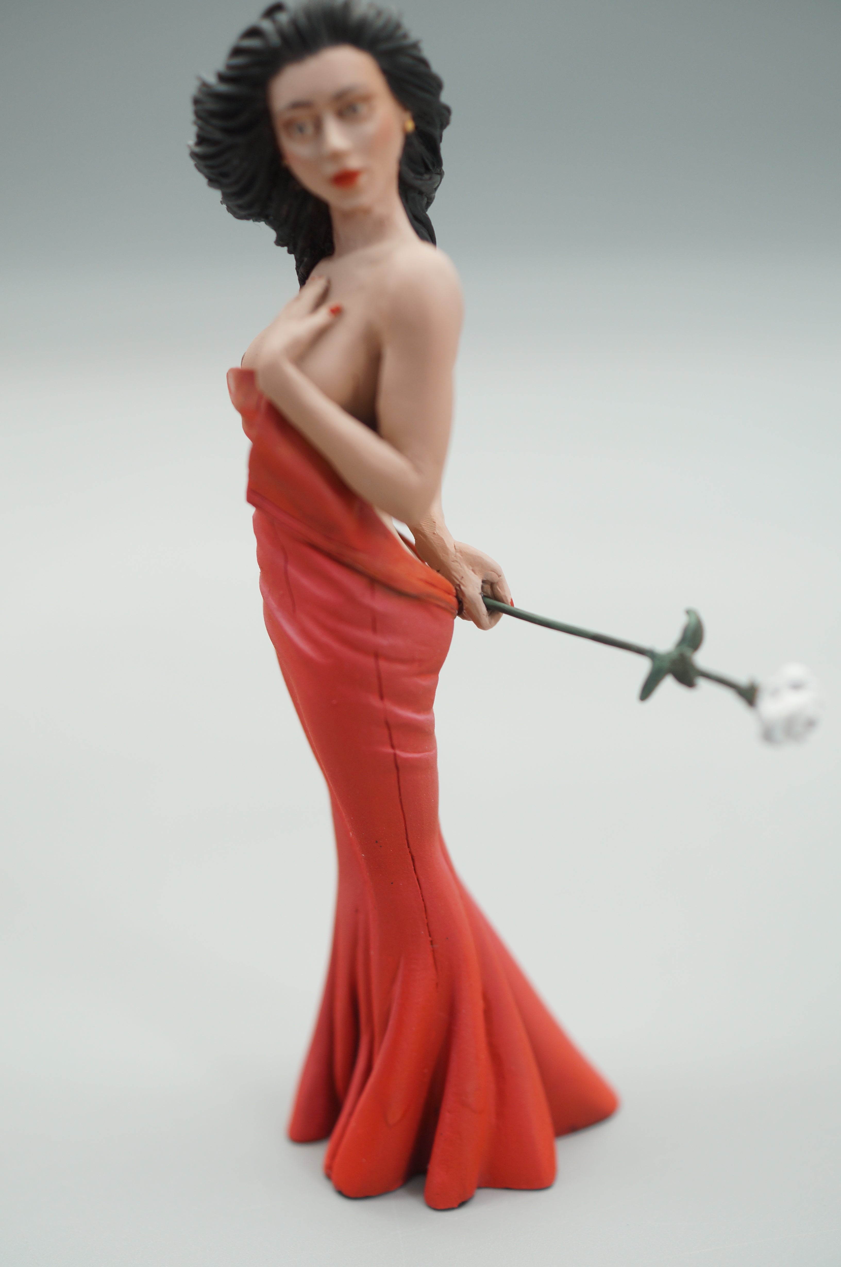 1/18 Long Dress Woman von SF Scale Figures - Handarbeit - pre-owned