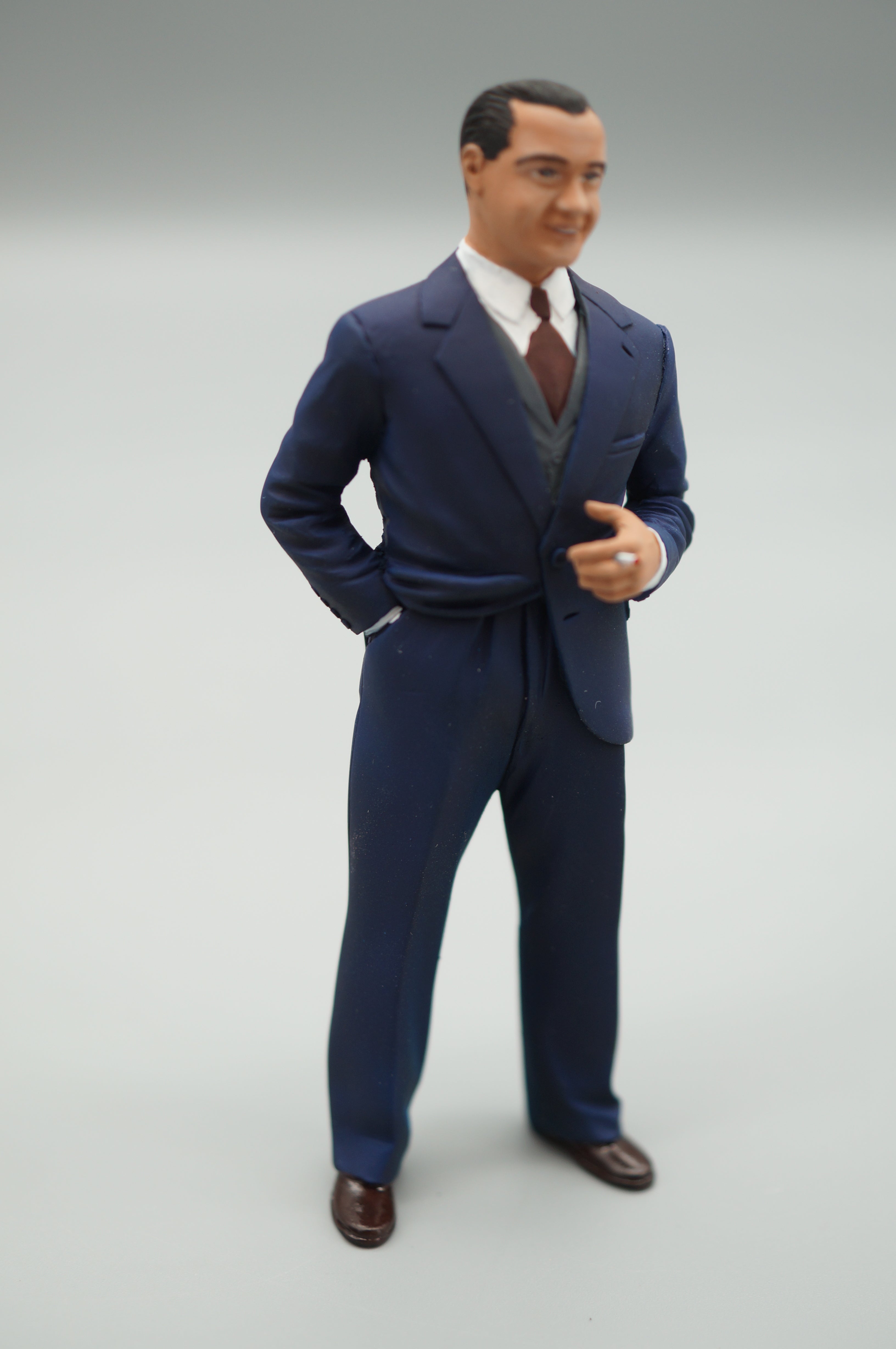 1/18 designer figure JEAN BUGATTI by SF Scale Figures - handcrafted - SF118085