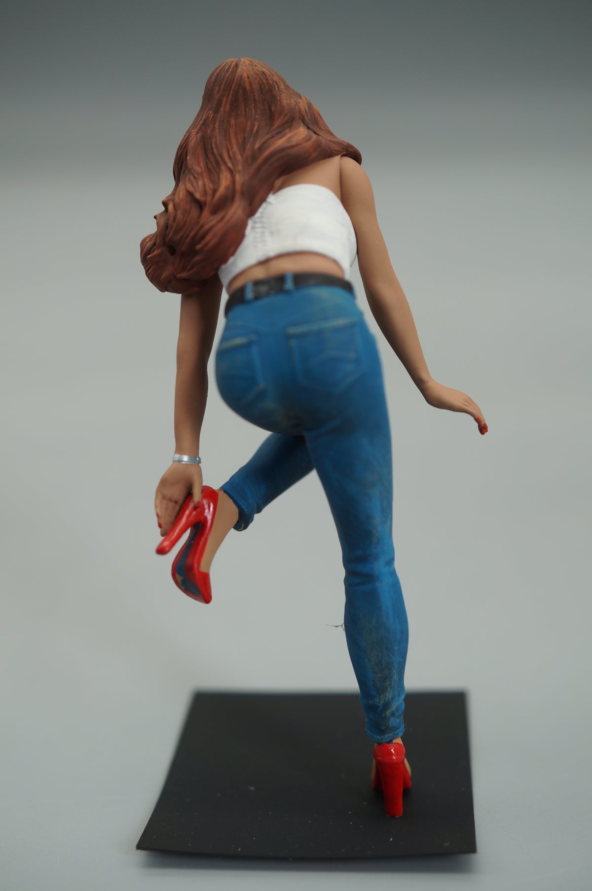 1/18 Girl in red shoes von SF Scale Figures - Handarbeit - pre owned