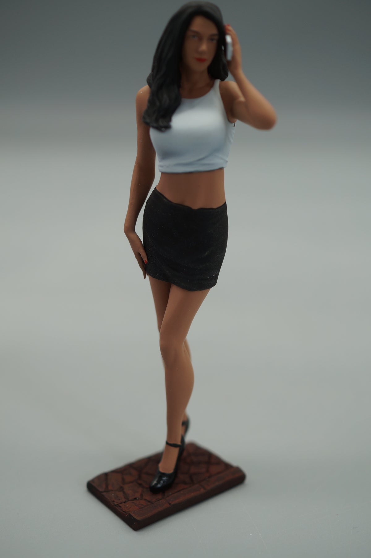 1/18 Phone Girl von SF Scale Figures - Handarbeit - pre-owned