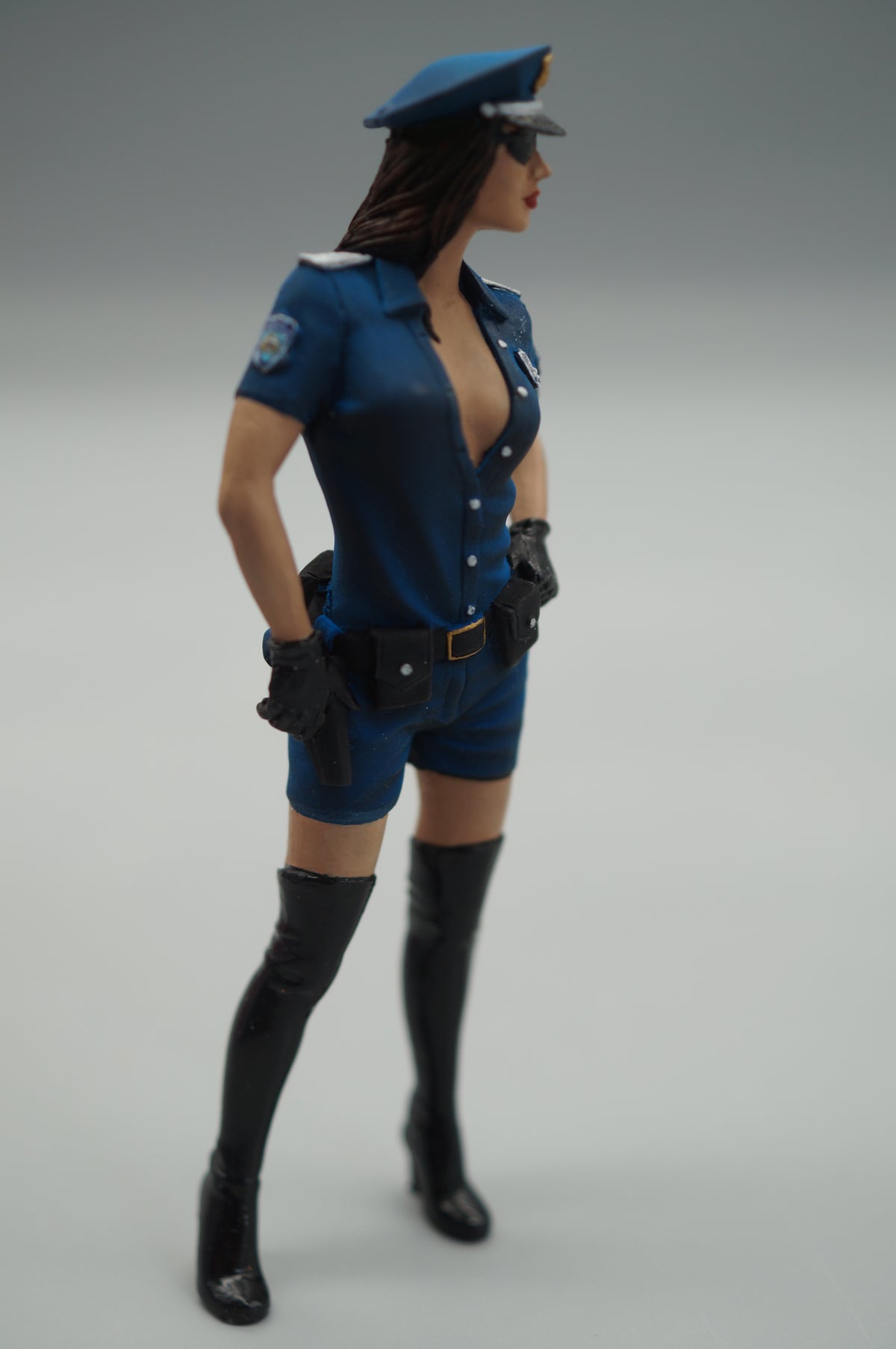 1/18 POLICE GIRL von SF Scale Figures - Handarbeit -pre-owned