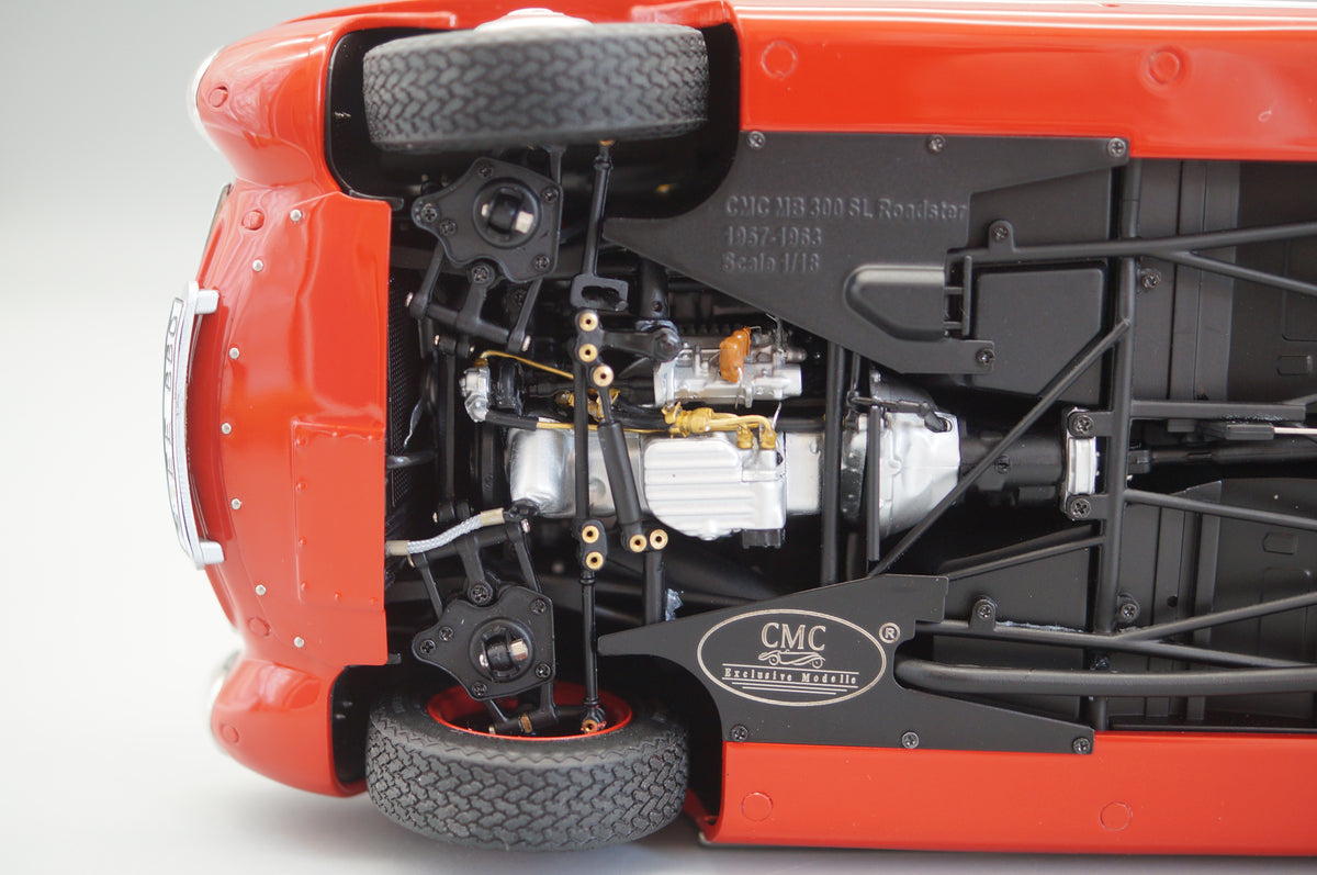 1/18 Mercedes-Benz 300 SL Roadster Rennvariante #4 Sondermodell Classic Gala Schwetzingen CMC M-296