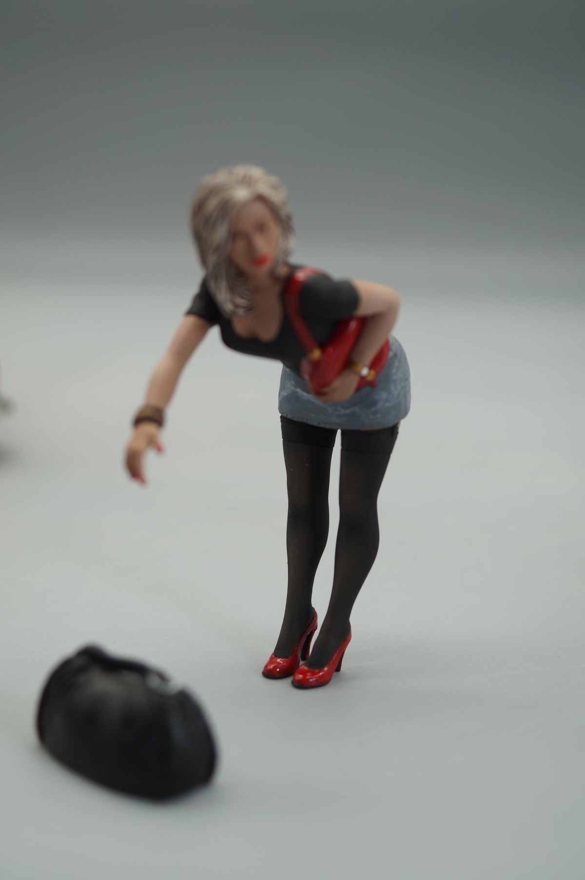 1/18 Short Dress Girl by SF Scale Figures - Handmade -