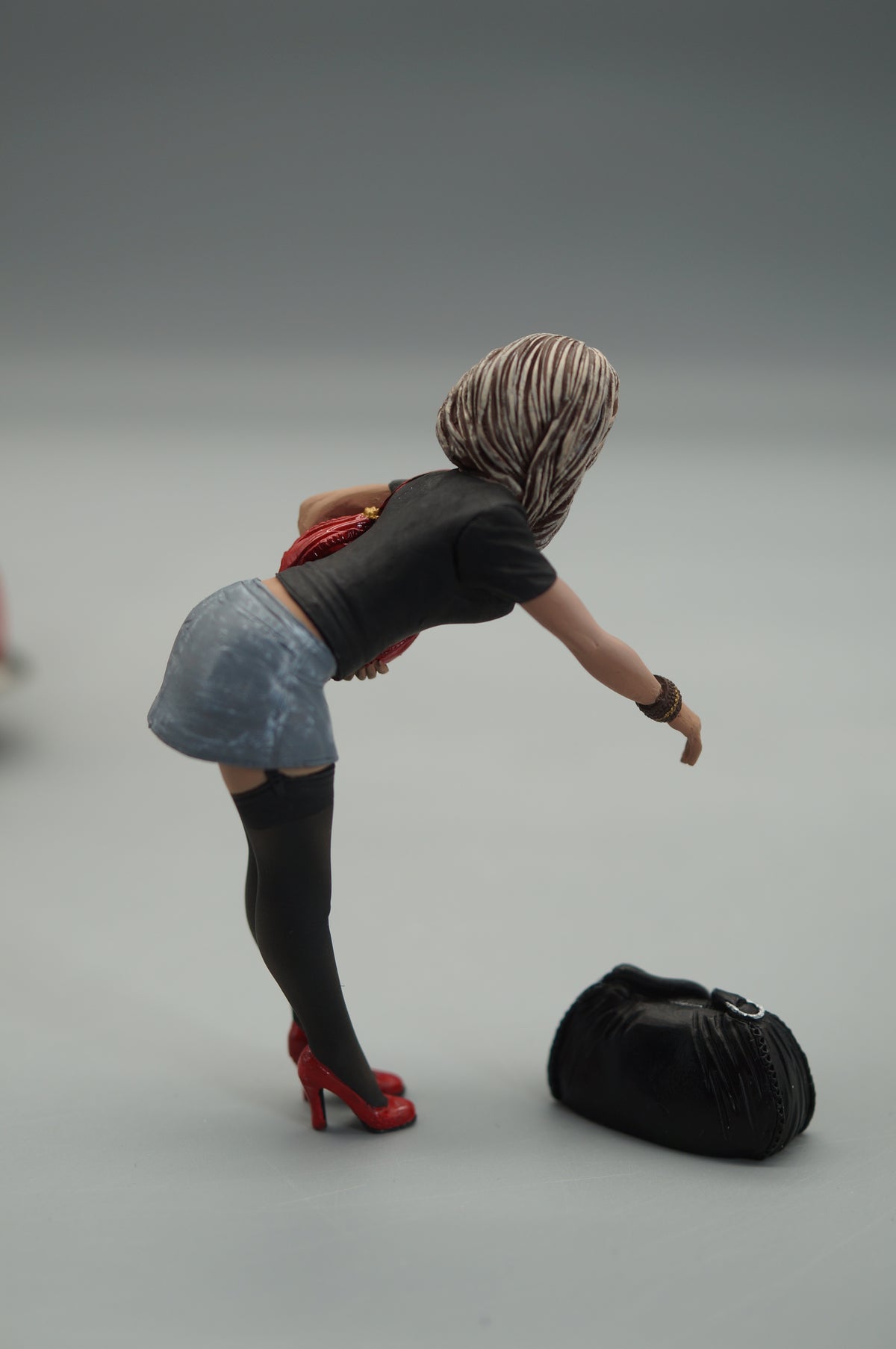 1/18 Short Dress Girl by SF Scale Figures - Handmade -