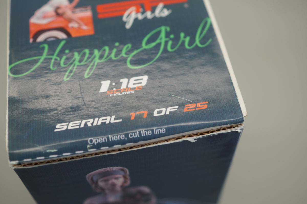 1/18 HippieGirl von SF Scale Figures #17/25 - Handarbeit - pre-owned