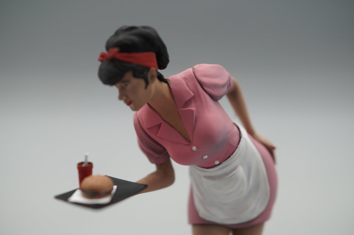 1/18 Waitress Girl by SF Scale Figures - Handcrafted