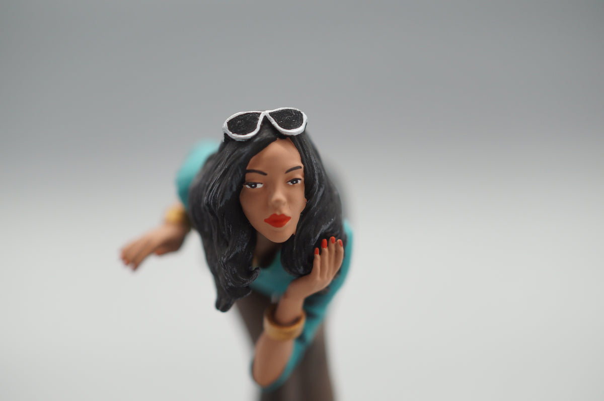 1/18 MIRROR REFLECTION GIRL von SF Scale Figures - Handarbeit - pre-owned