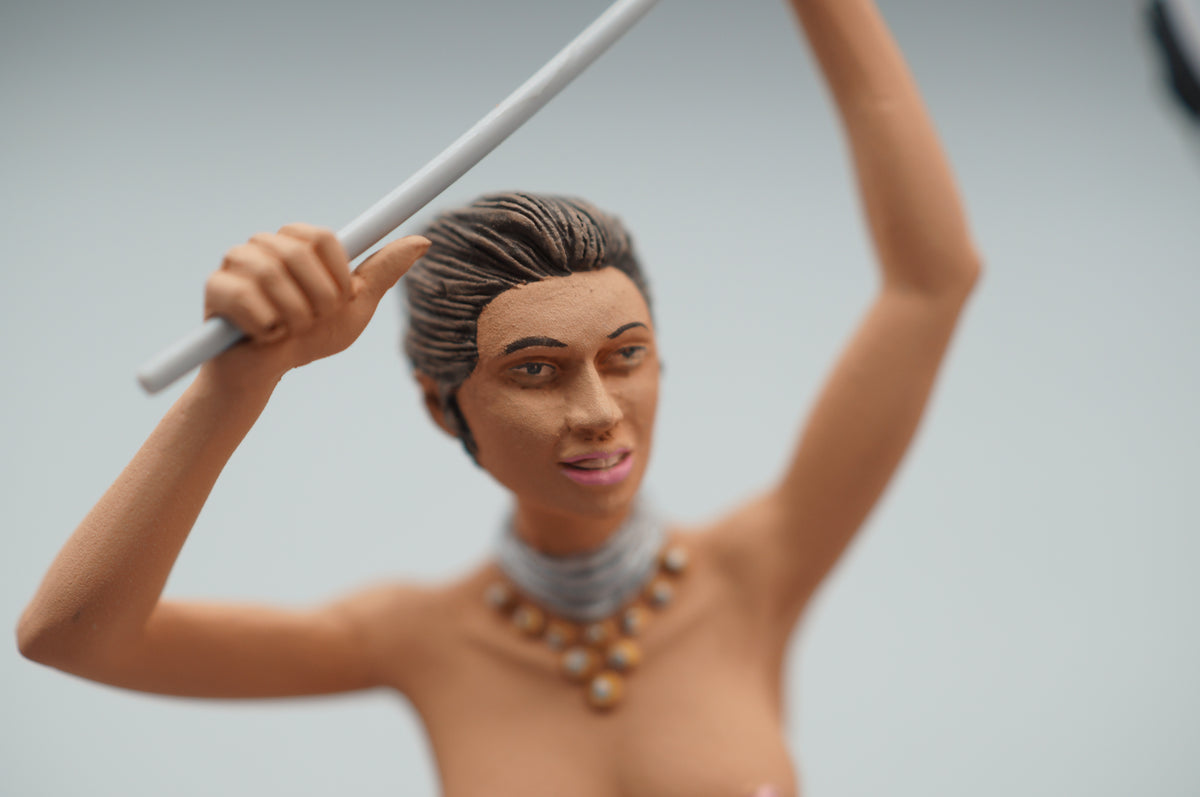 1/18 Start-Finish Girl naked von SF Scale Figures - Handarbeit -