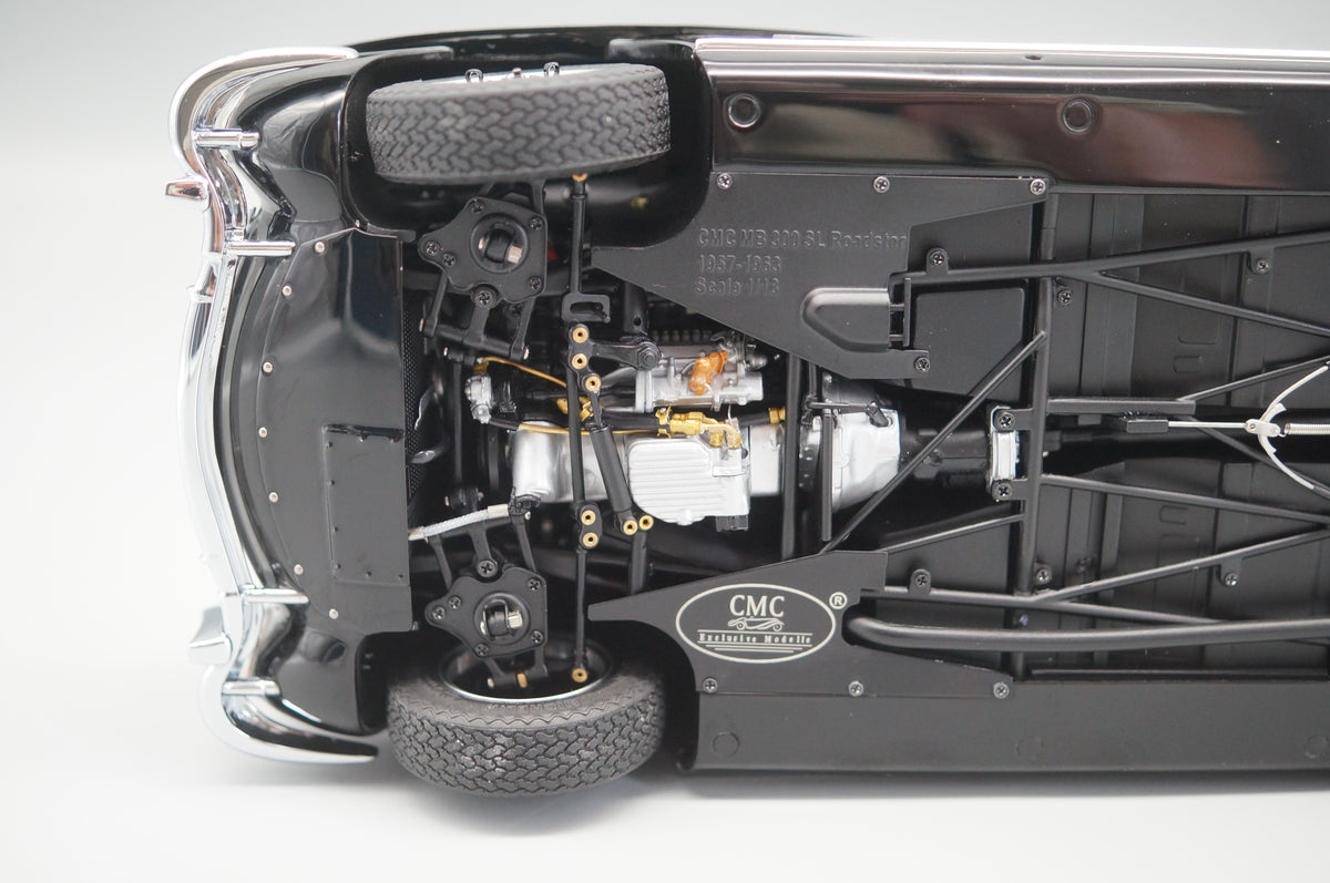 1/18 Mercedes-Benz 300 SL W198 Roadster offen schwarz CMC M-293