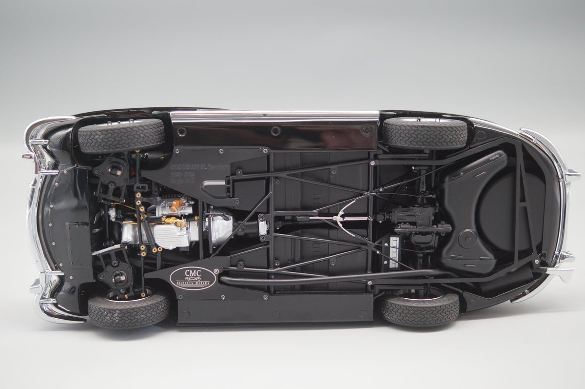1/18 Mercedes-Benz 300 SL W198 Roadster offen schwarz CMC M-293