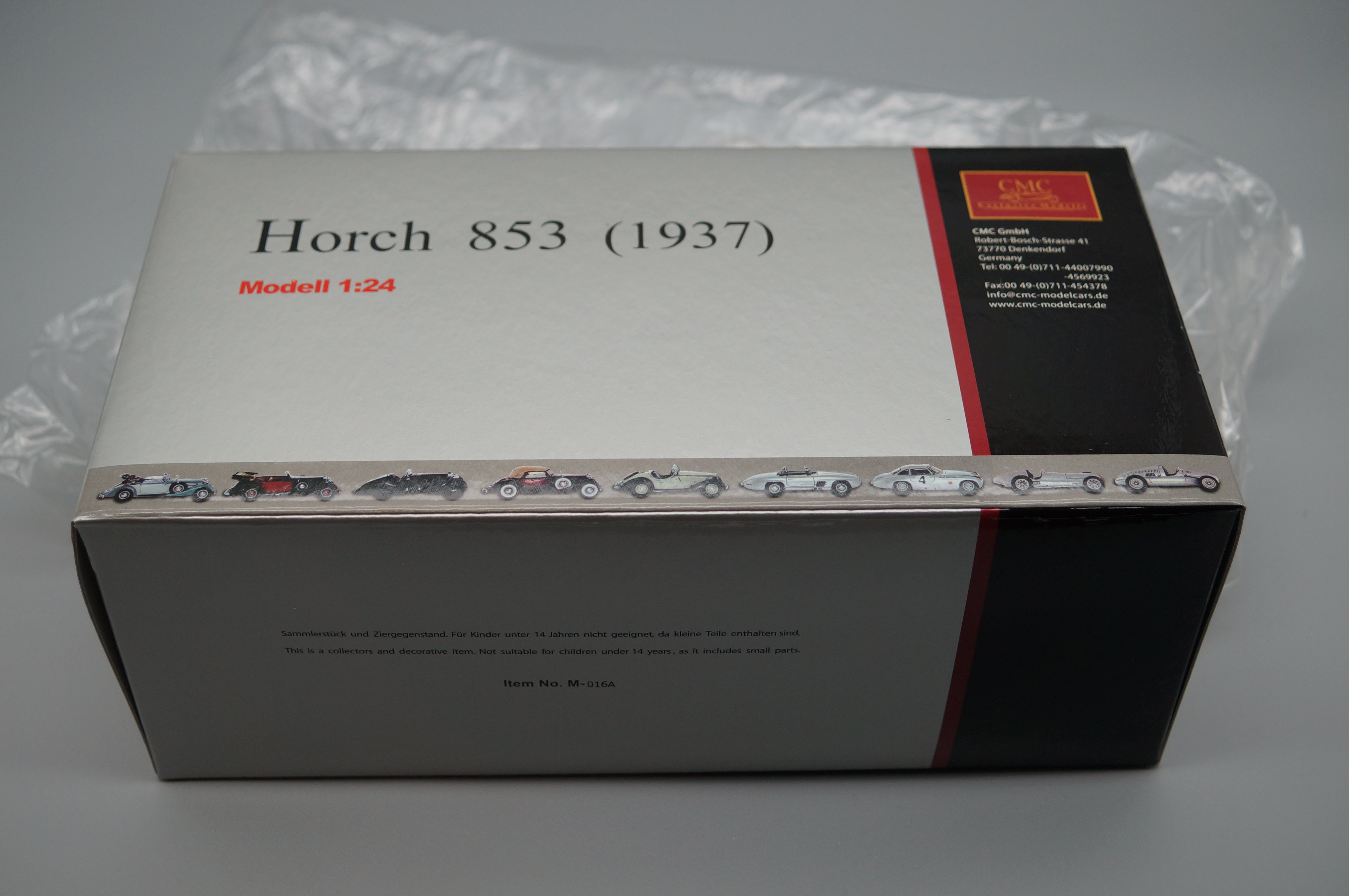 1/24 Horch 853 Cabriolet von 1937 CMC M-016a NEU