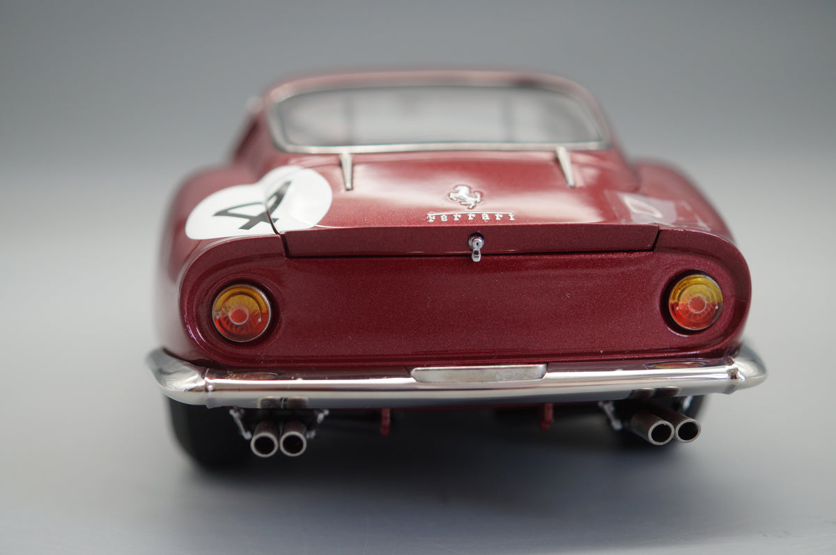 1/18 Ferrari 275 GTB/C #4 Pedro Rodriguez Chassis 09063 von 1966 rubinrot #0362/1000 CMC M-213 -pre-owned MH348