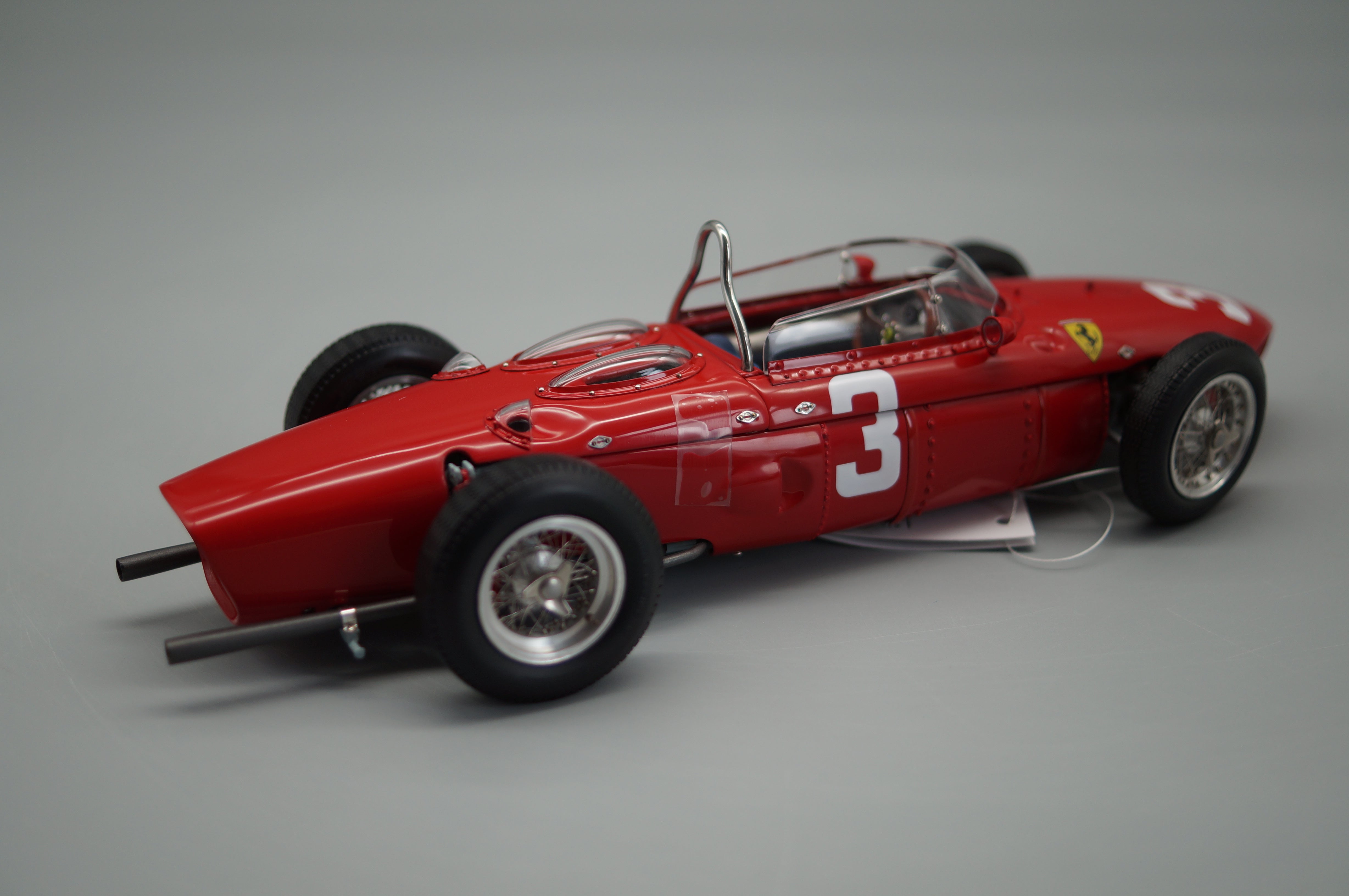 1/18 Ferrari 156 F1 'Sharknose' #3 von Trips Nürburgring #2614/6000 CMC M-069 - pre-owned