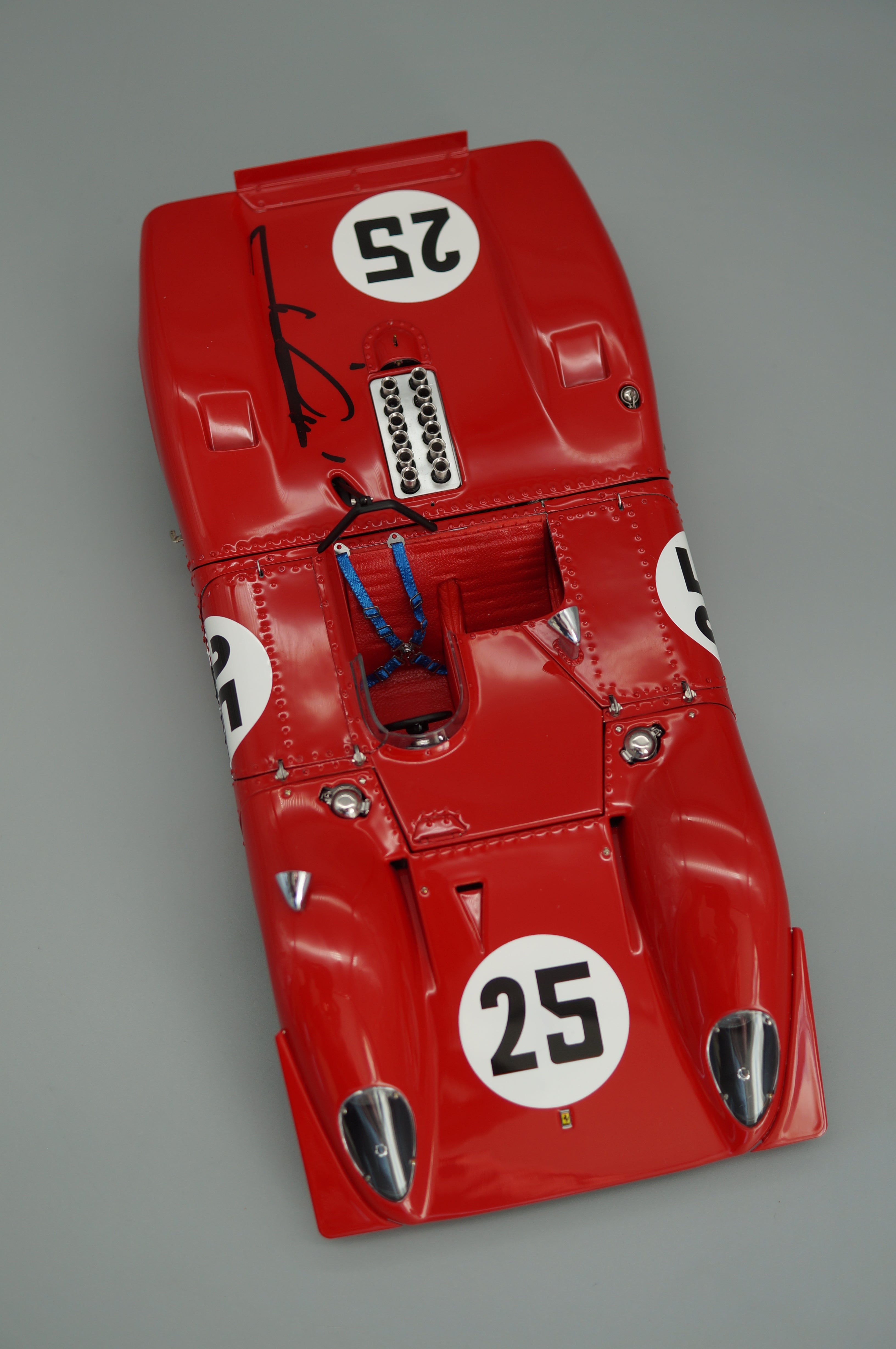 1/18 Ferrari 312P Spyder #25 Mario Andretti Signature Edition #156/325 CMC M-123 - pre-owned