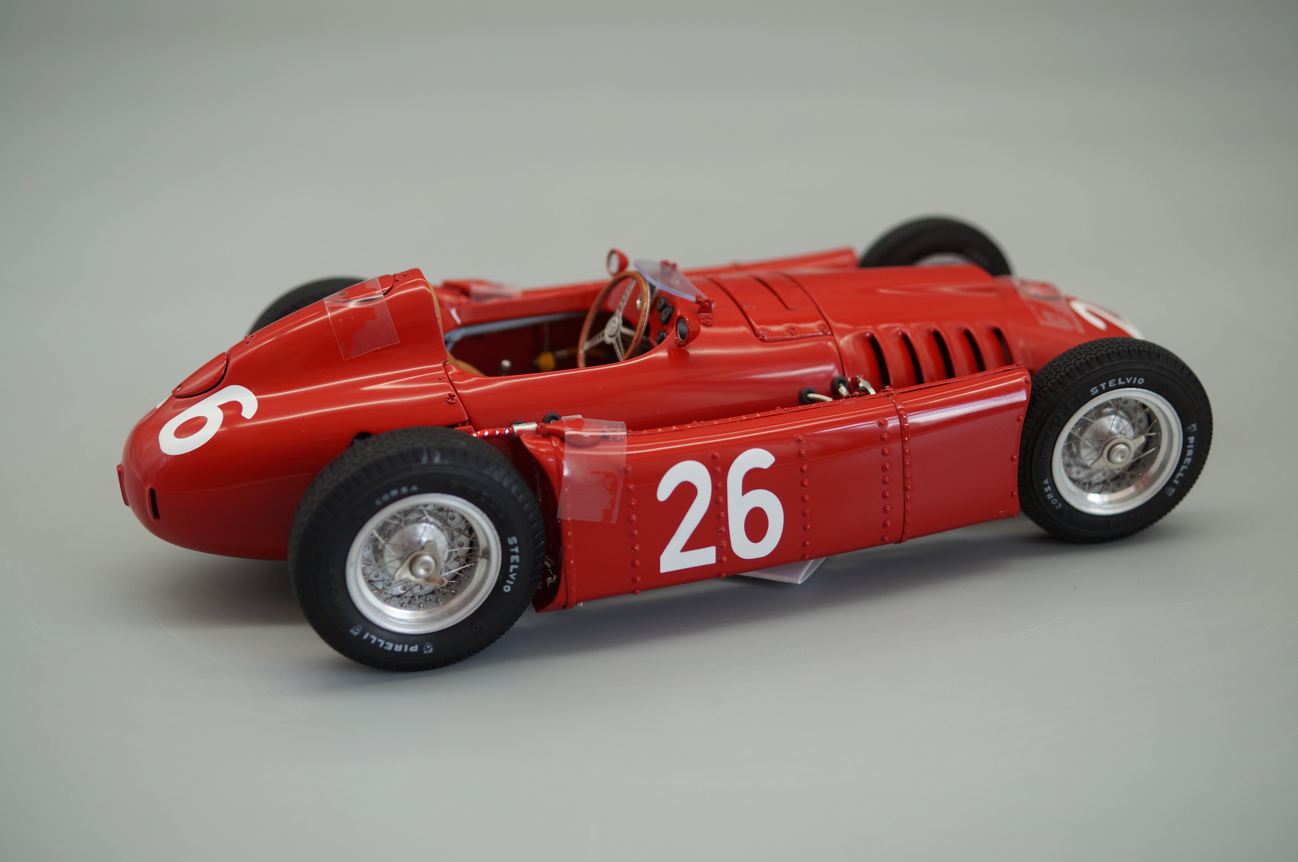 1/18 LANCIA D50 #26 Monaco GP 1955 Alberto ASCARI #0620/1500 CMC M-176 -pre-owned