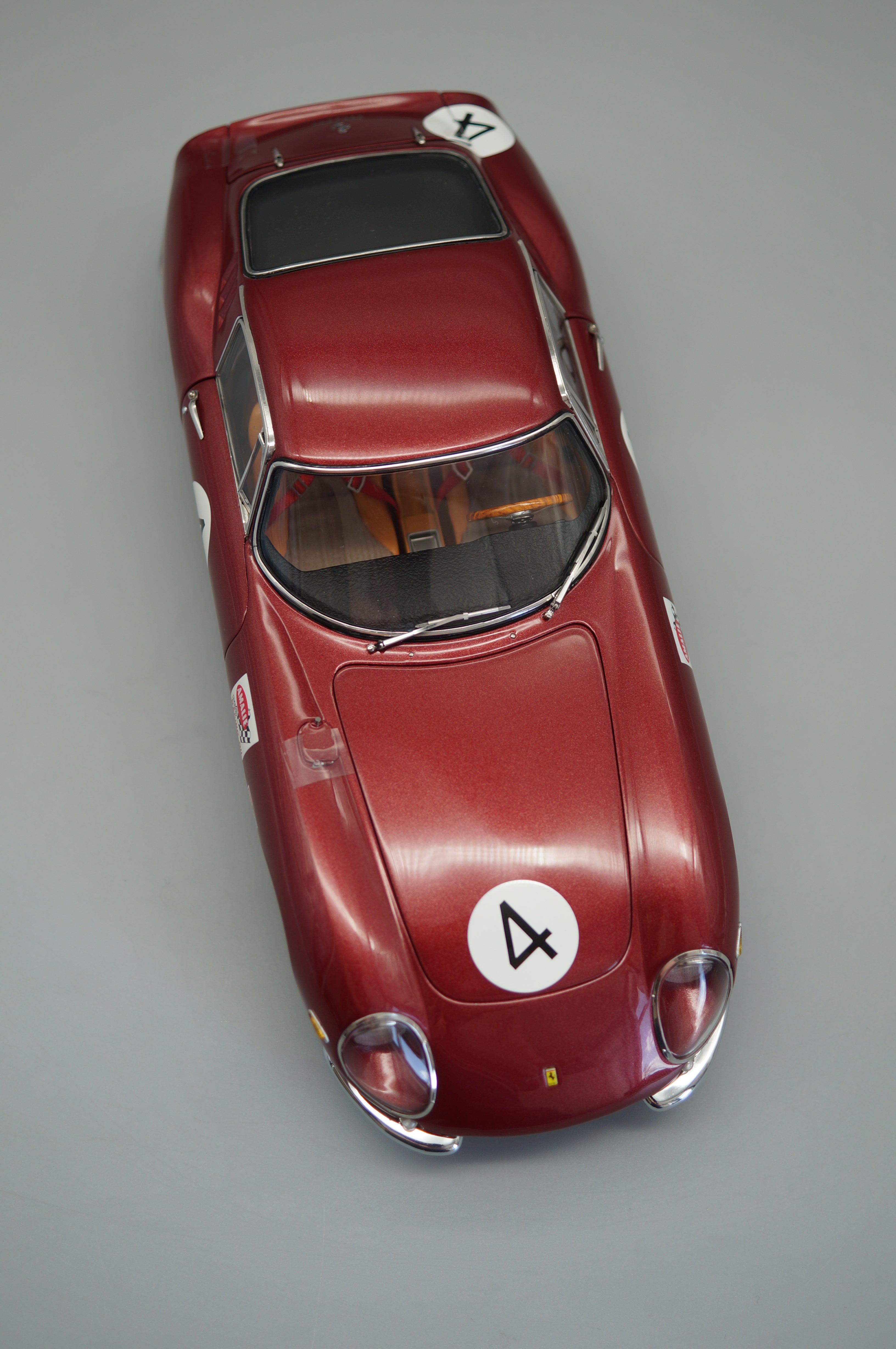 1/18 Ferrari 275 GTB/C #4 Pedro Rodriguez Chassis 09063 from 1966 ruby red #0214/1000 CMC M-213 -pre-owned