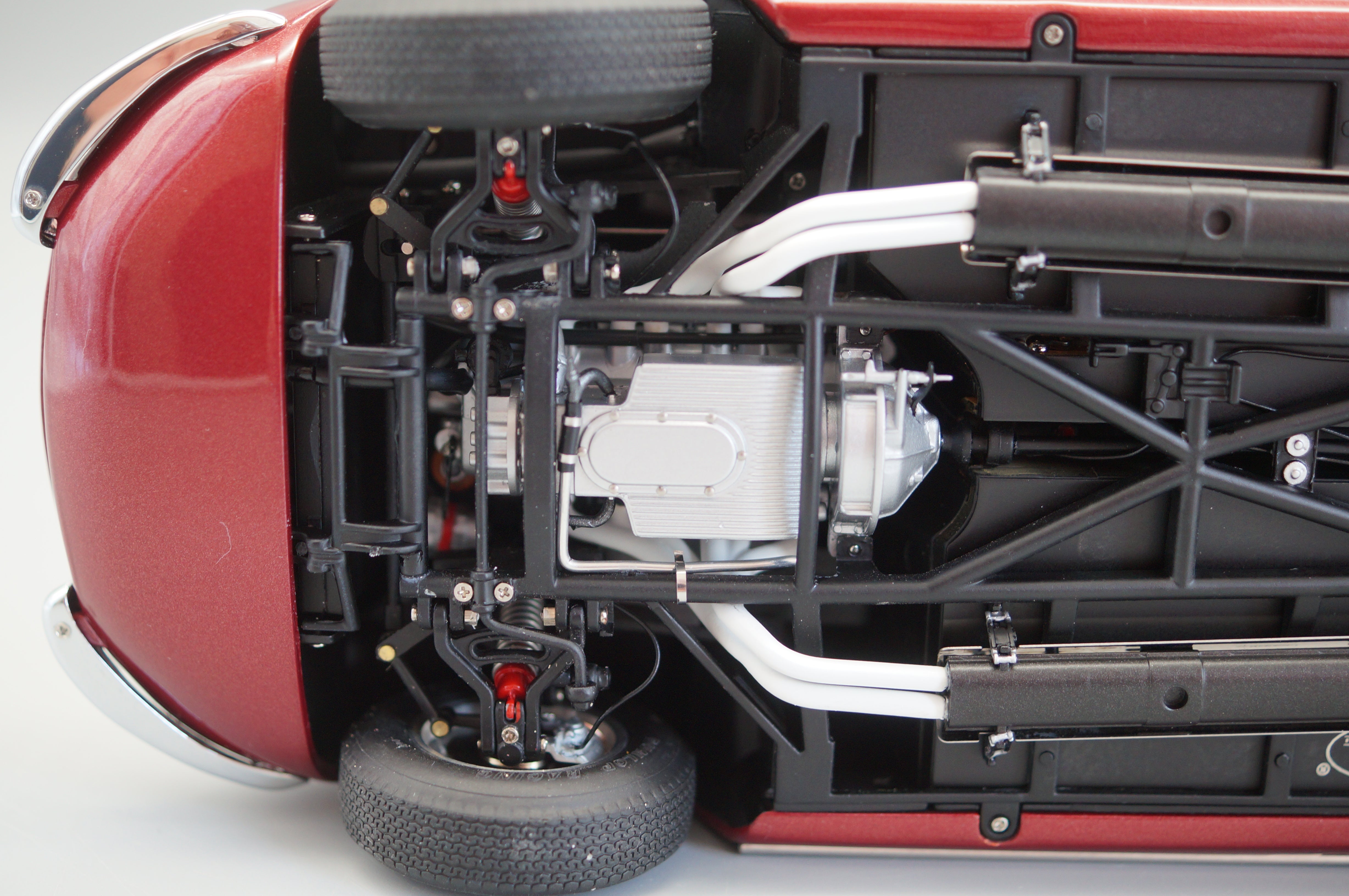 1/18 Ferrari 275 GTB/C #4 Pedro Rodriguez Chassis 09063 from 1966 ruby red #0214/1000 CMC M-213 -pre-owned