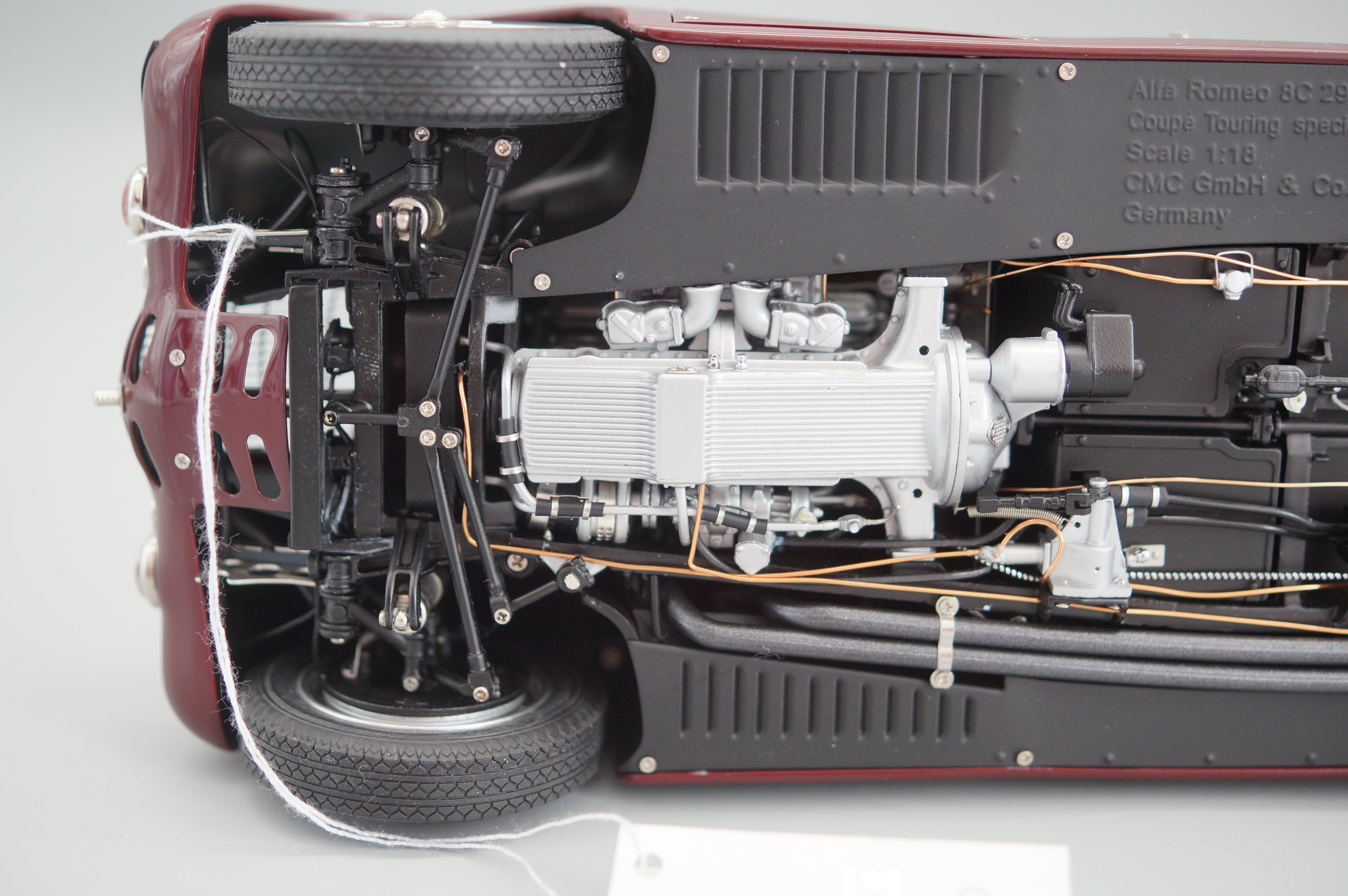 1:18 Alfa Romeo 8C 2900B Speciale #19 Le Mans 1938 #0036/3000 CMC M-111 -PRE-OWNED-