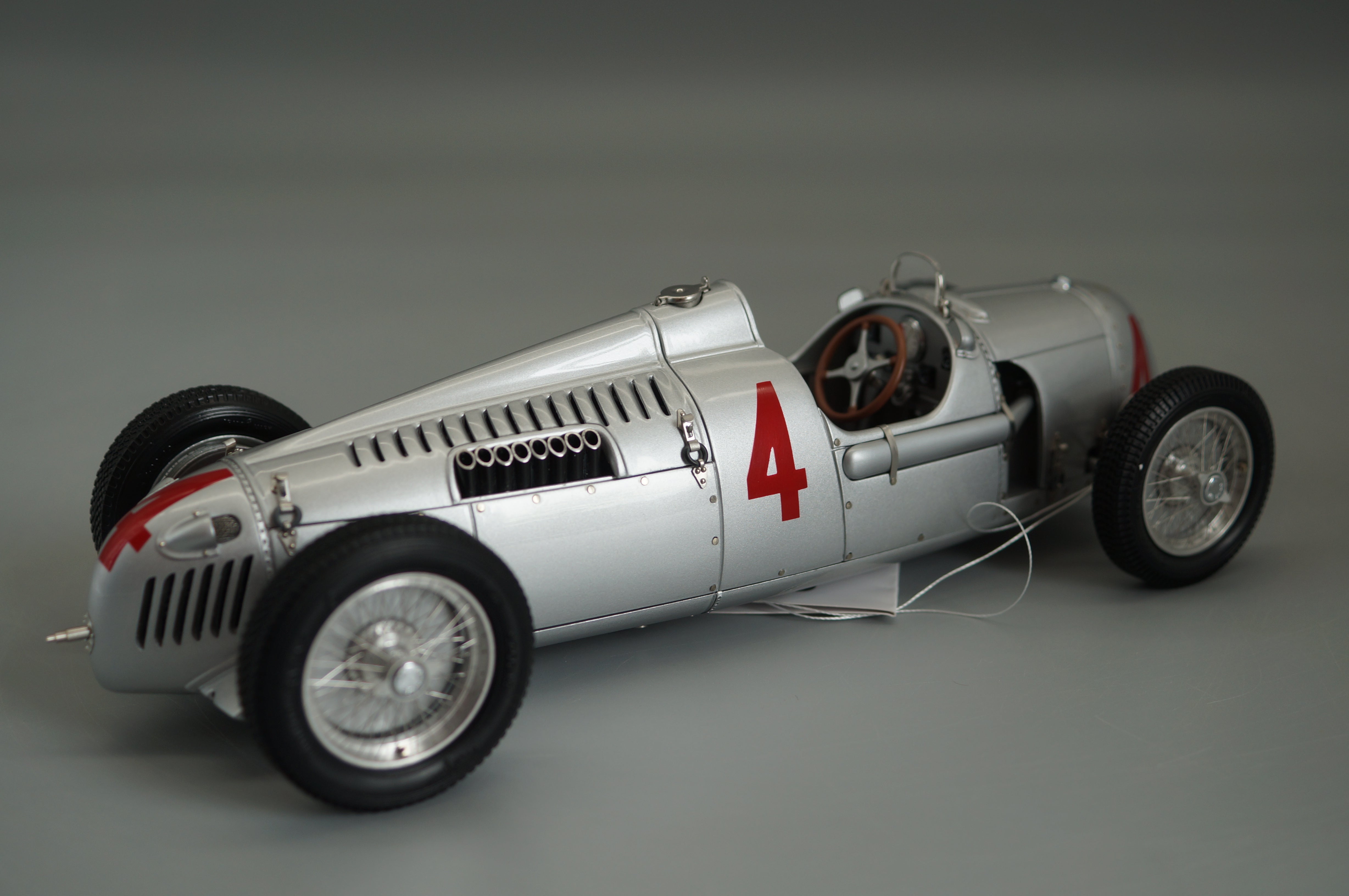 1/18 Auto Union Typ C #4 #3140/5000 CMC M-073 - pre-owned