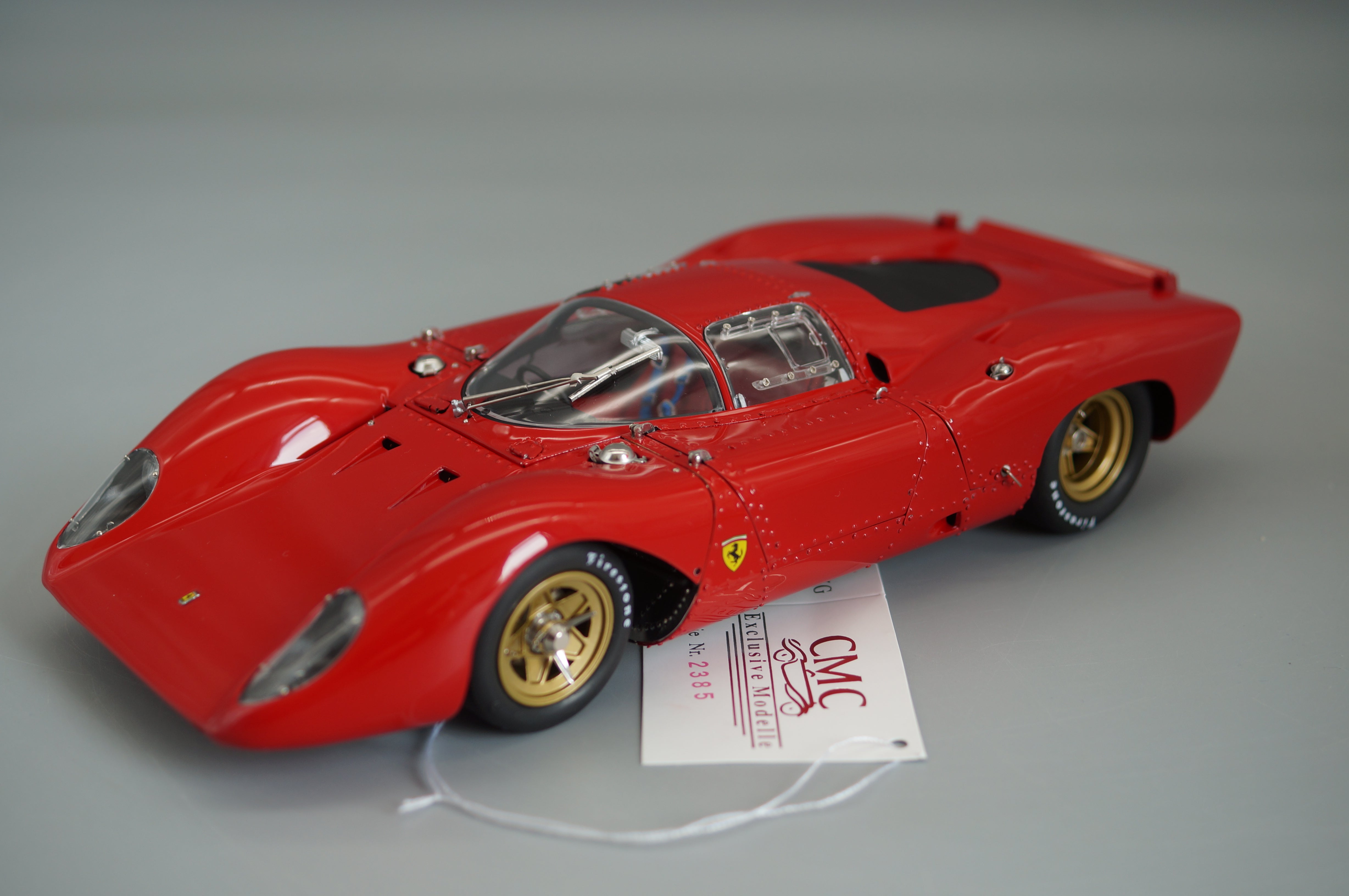1/18 Ferrari 312P Berlinetta #2385 CMC M-096 -pre-owned-