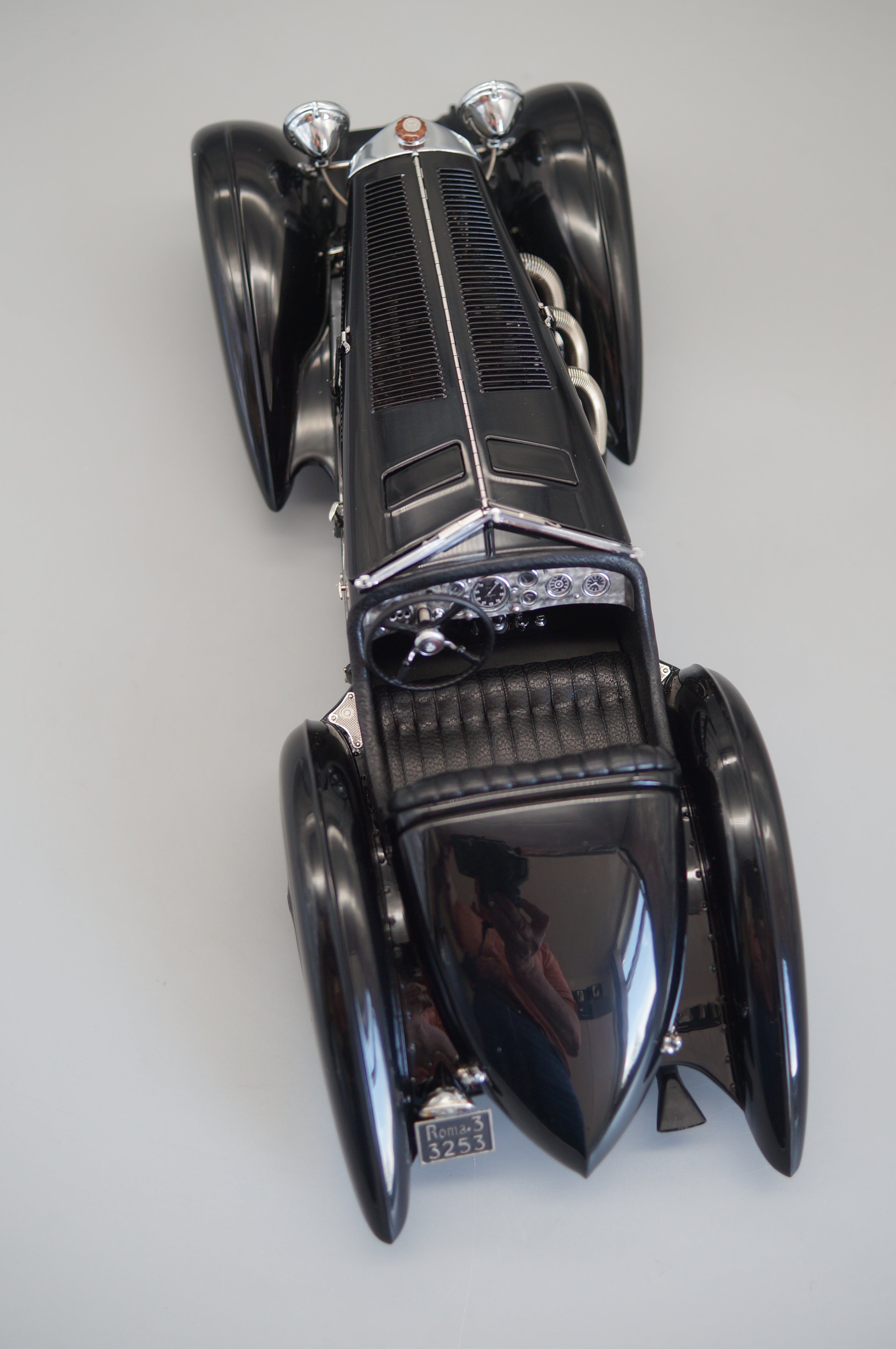1/18 Mercedes-Benz SSK "Black Prince" 1934 CMC #1334 M-225 - PRE-OWNED